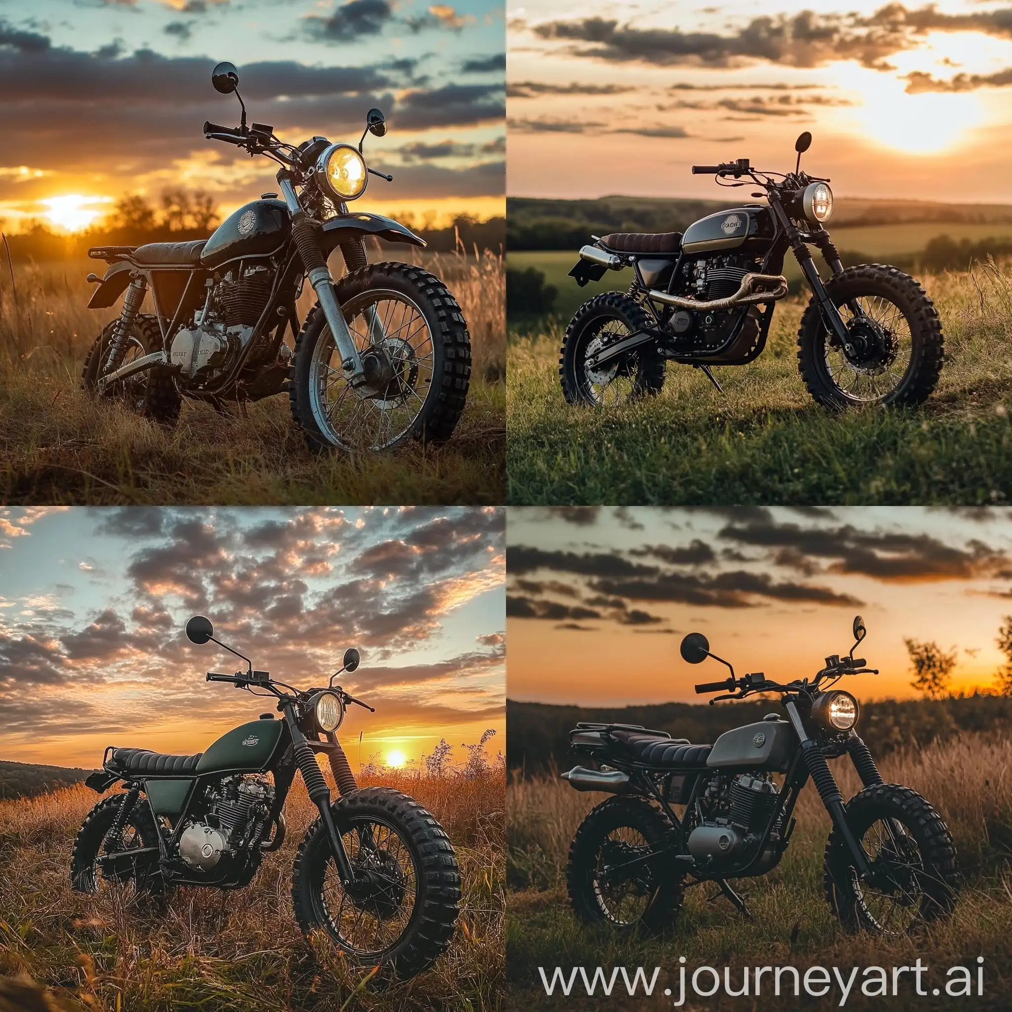 Scrambler-110-Cubic-CM-Colt-in-Sunset-Field