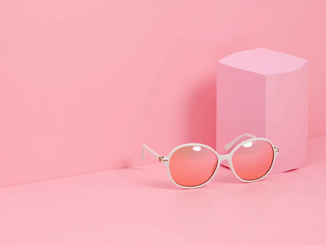 End-of-Summer-Sale-Banner-with-Sunglasses-on-Pink-Background