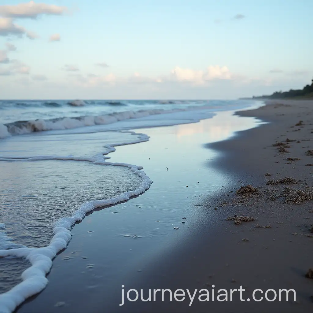 Oil-Spill-on-Beach-Shore-Impacting-Coastal-Environment