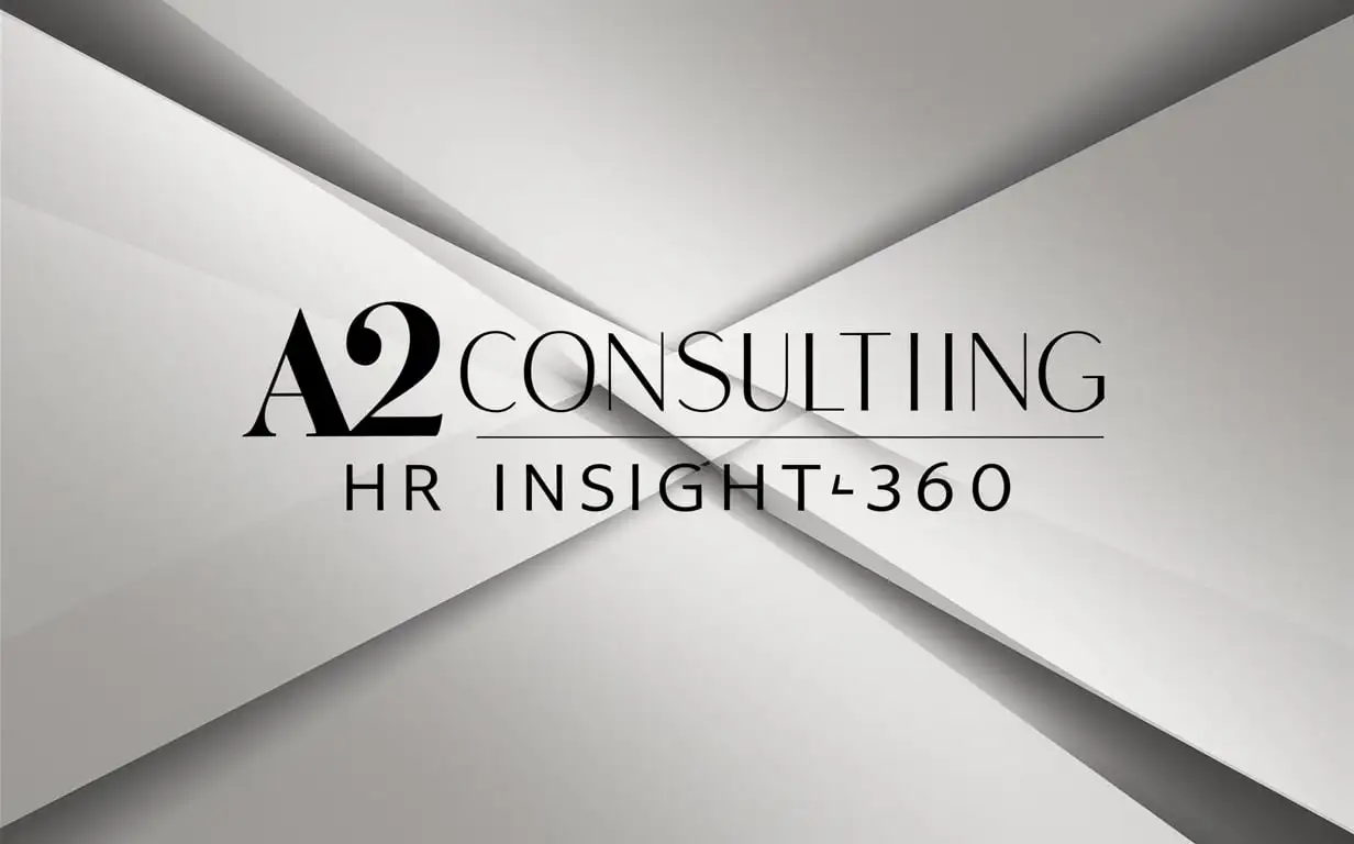   Главная страница с текстом.    Заголовок:     A2 Consulting    Подзаголовок:   HR Insight360