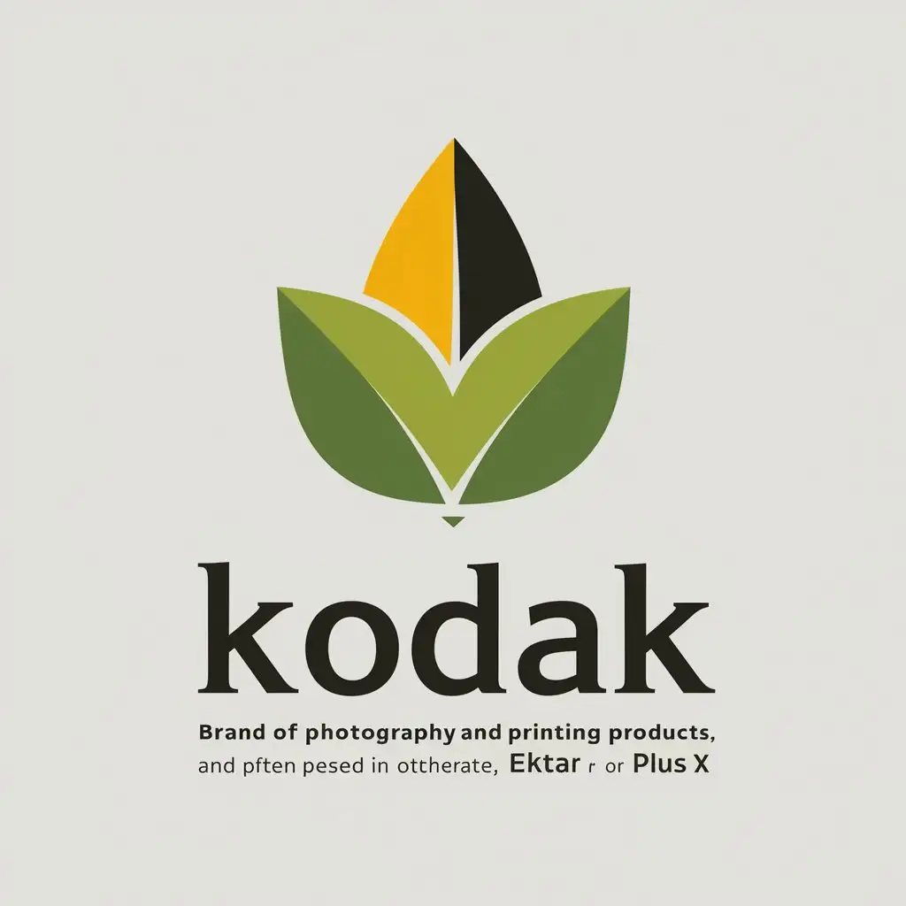 LOGO-Design-for-Kodak-Tea-Leaves-Water-with-Clear-Background