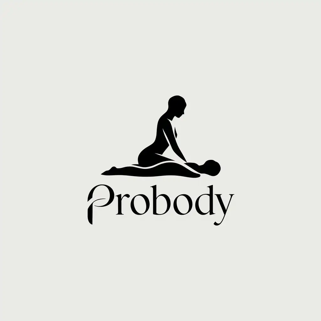 LOGO-Design-for-ProBody-Minimalist-Female-Hands-Massage-Silhouette-with-Clear-Background