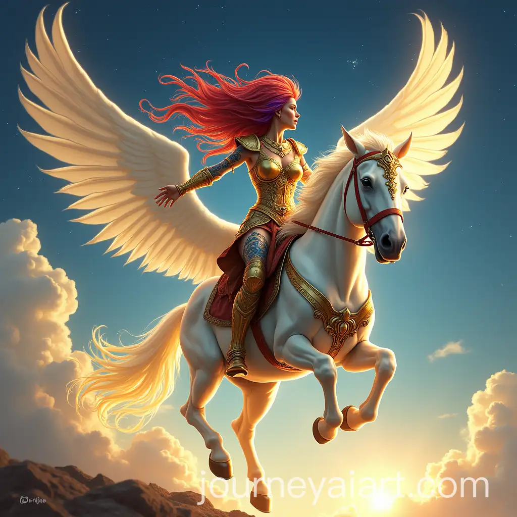 Majestic-Warrior-on-Winged-Horse-with-Golden-Armor-and-Energy-Crystals