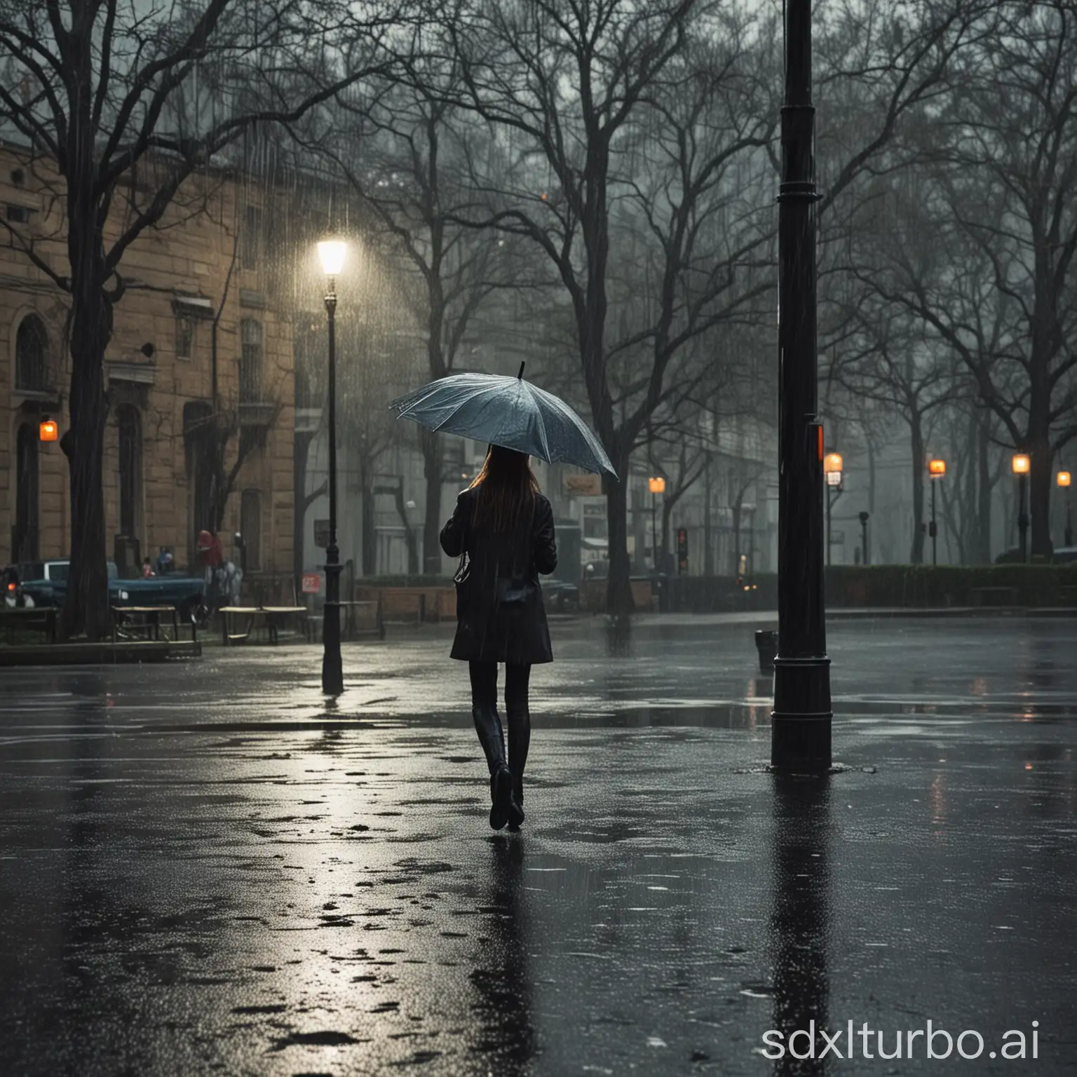 People-Walking-in-the-Rain-on-City-Streets