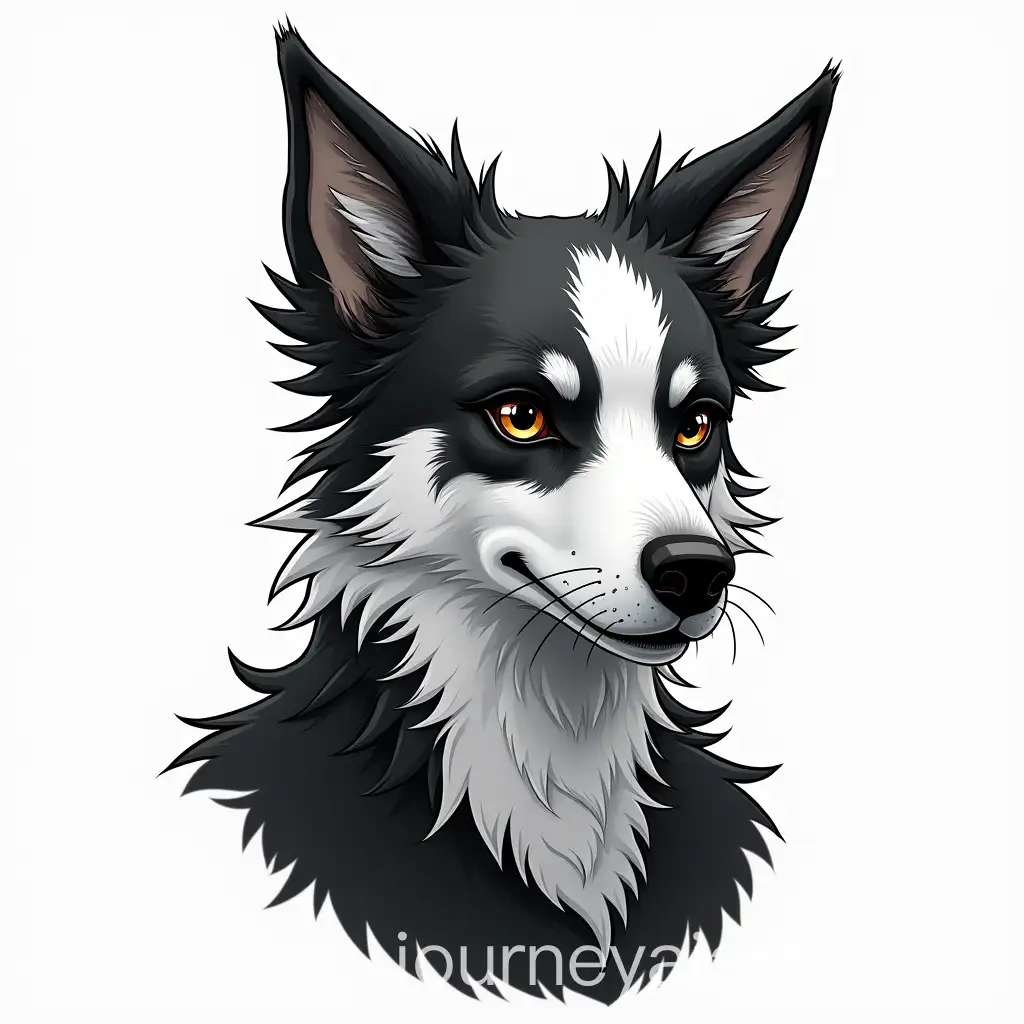 Punk-Rock-Female-Canine-Furry-Character-Reference-Sheet