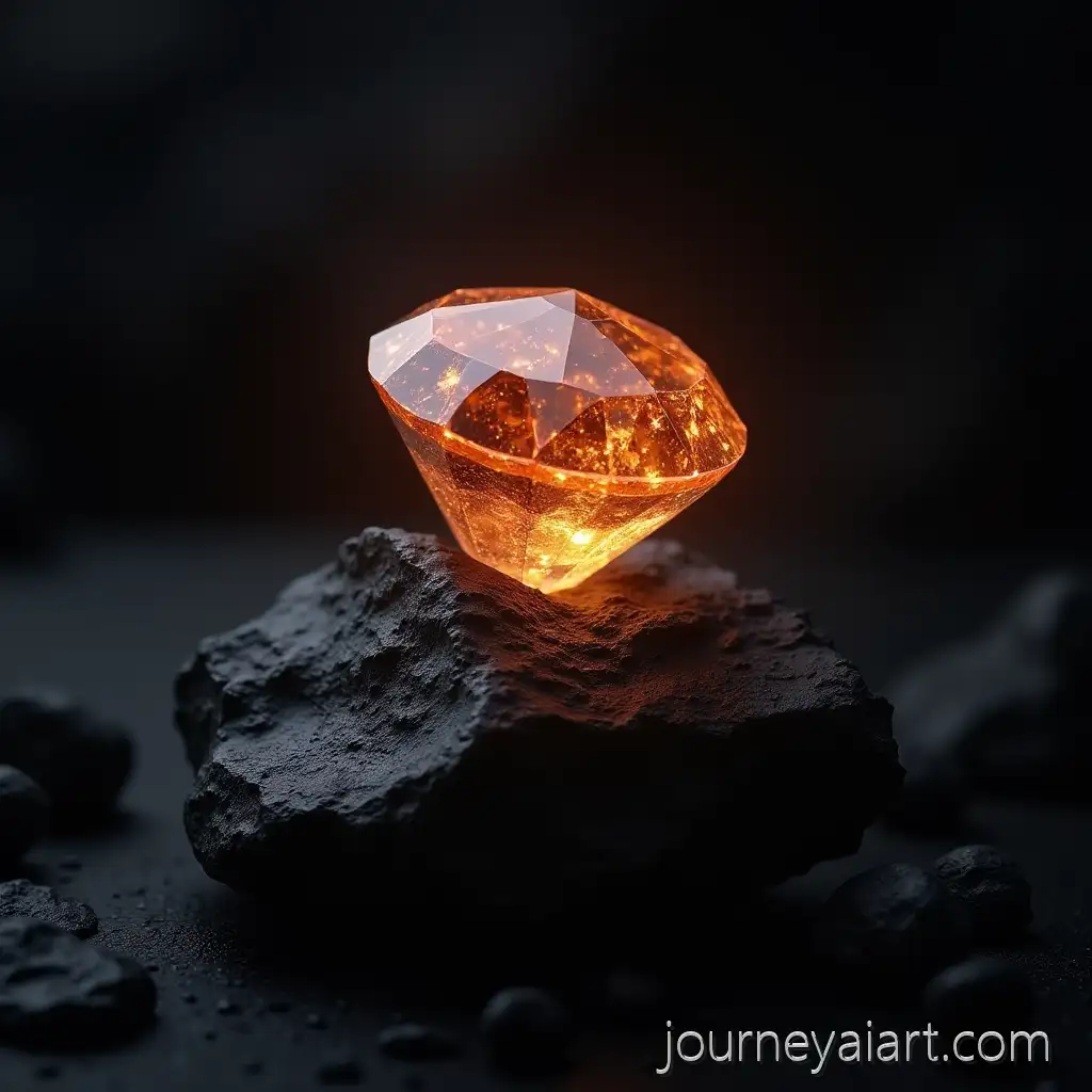 Copper-Diamond-Emerging-from-Black-Rock
