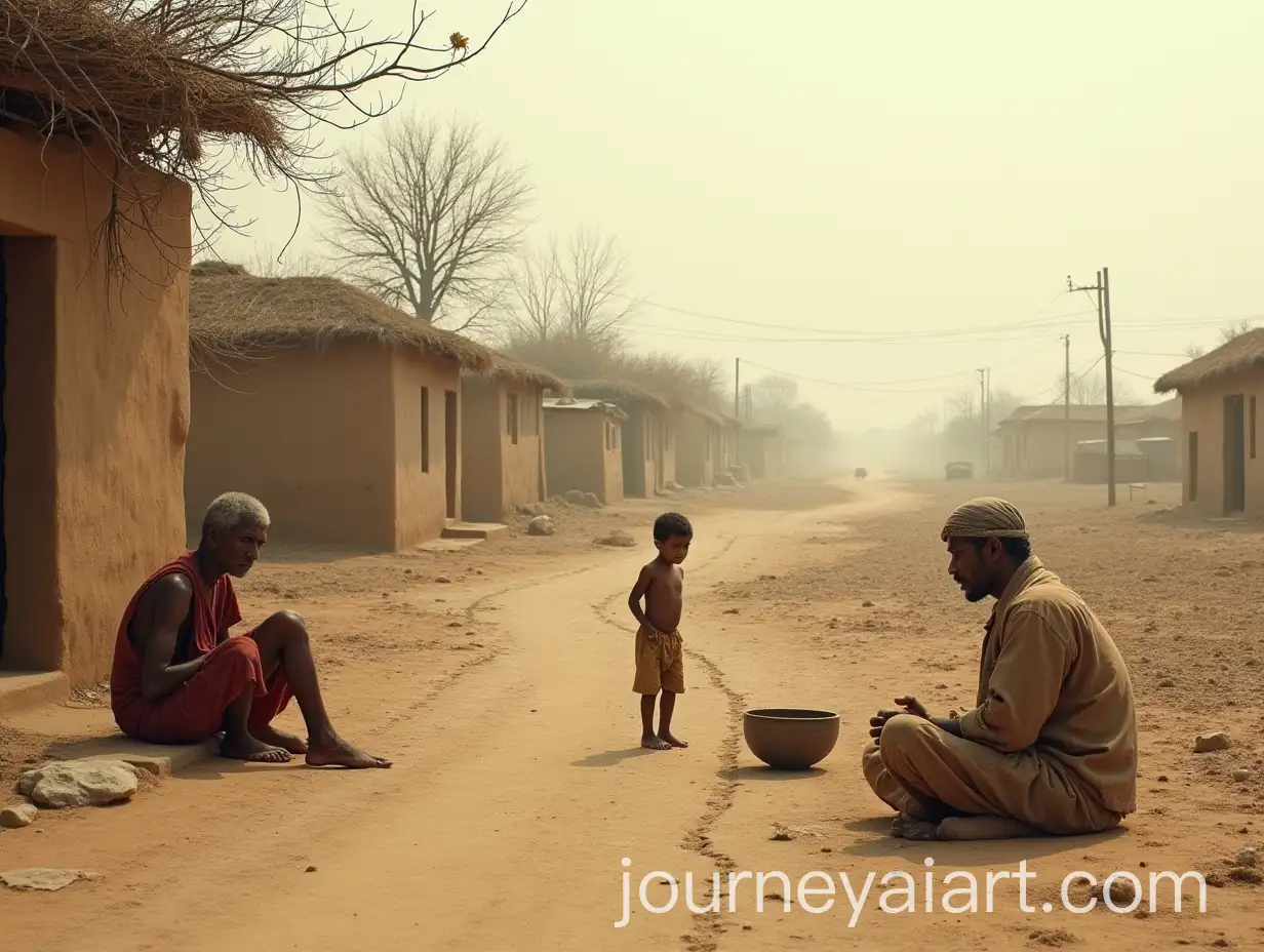 AI-Image-Prompt-ExpansionDroughtStricken-Rural-Indian-Village-with-Withered-Crops-and-Silent-Suffering