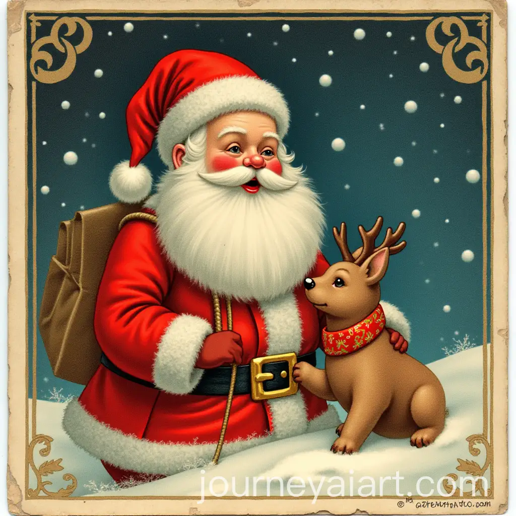 Vintage-1920s-German-Santa-Claus-Christmas-Card-Art