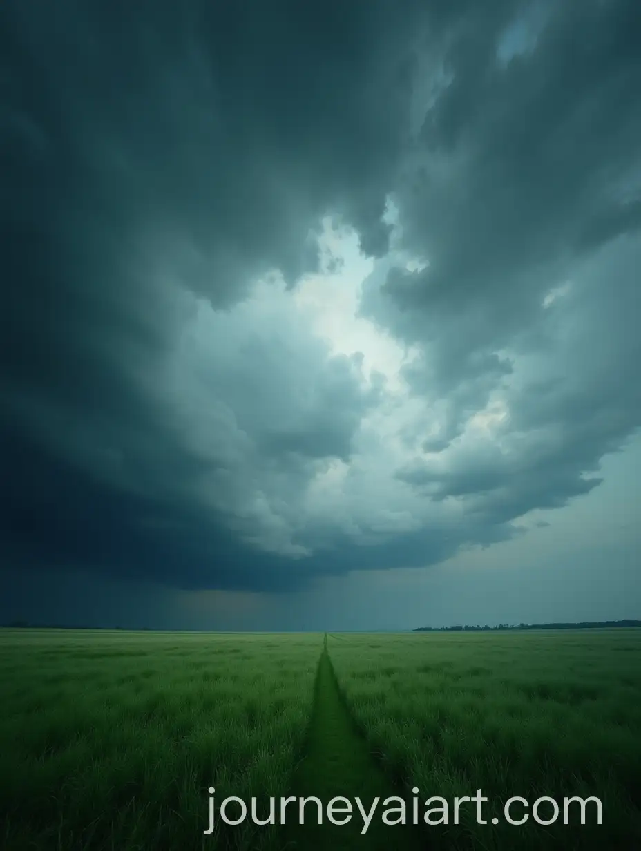 Dramatic-Stormy-Sky-Over-Lush-Green-Landscape