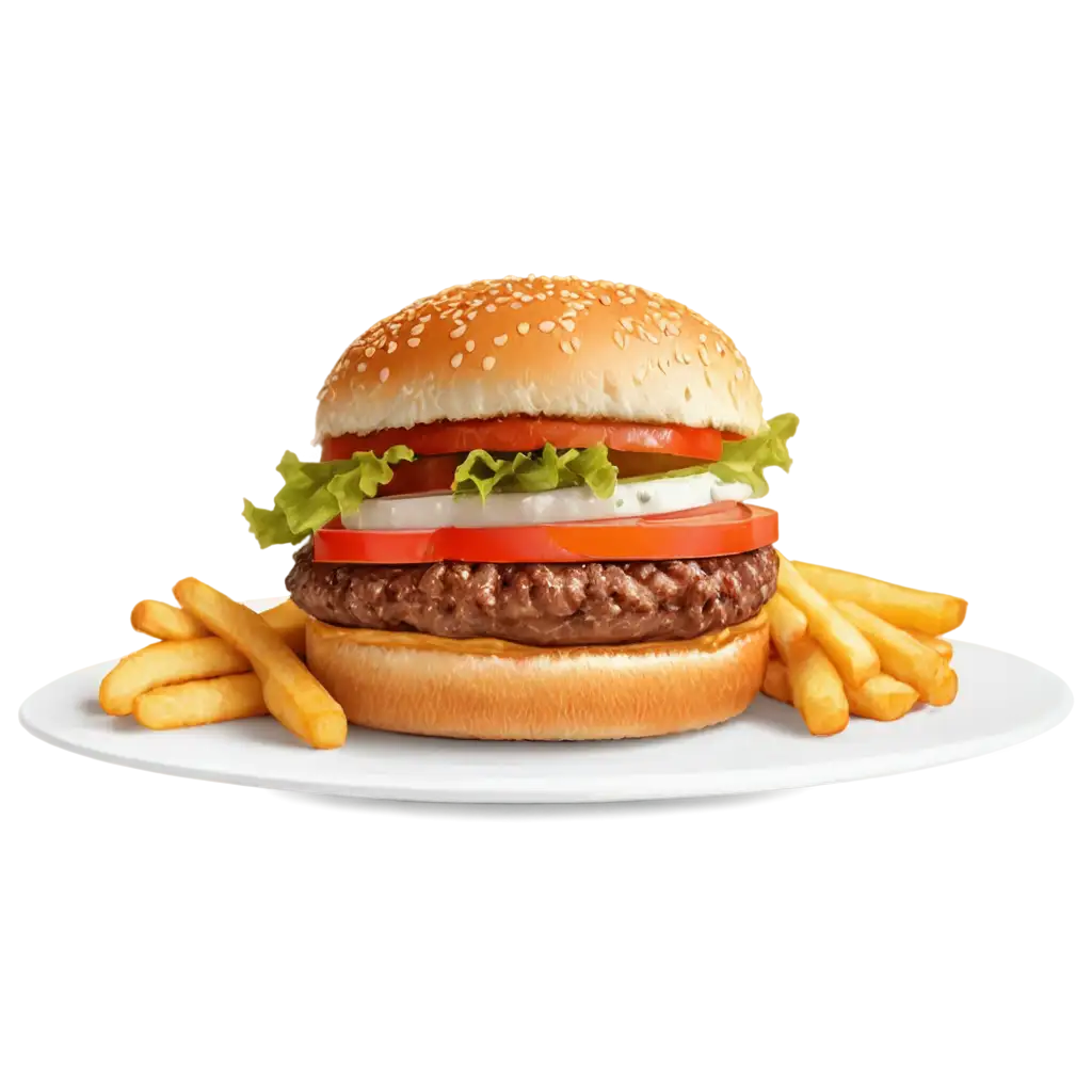 High-Quality-Realistic-Burger-PNG-Image-on-Transparent-Background-for-VersPNG-Image-SEO-Scenariosatile-Use