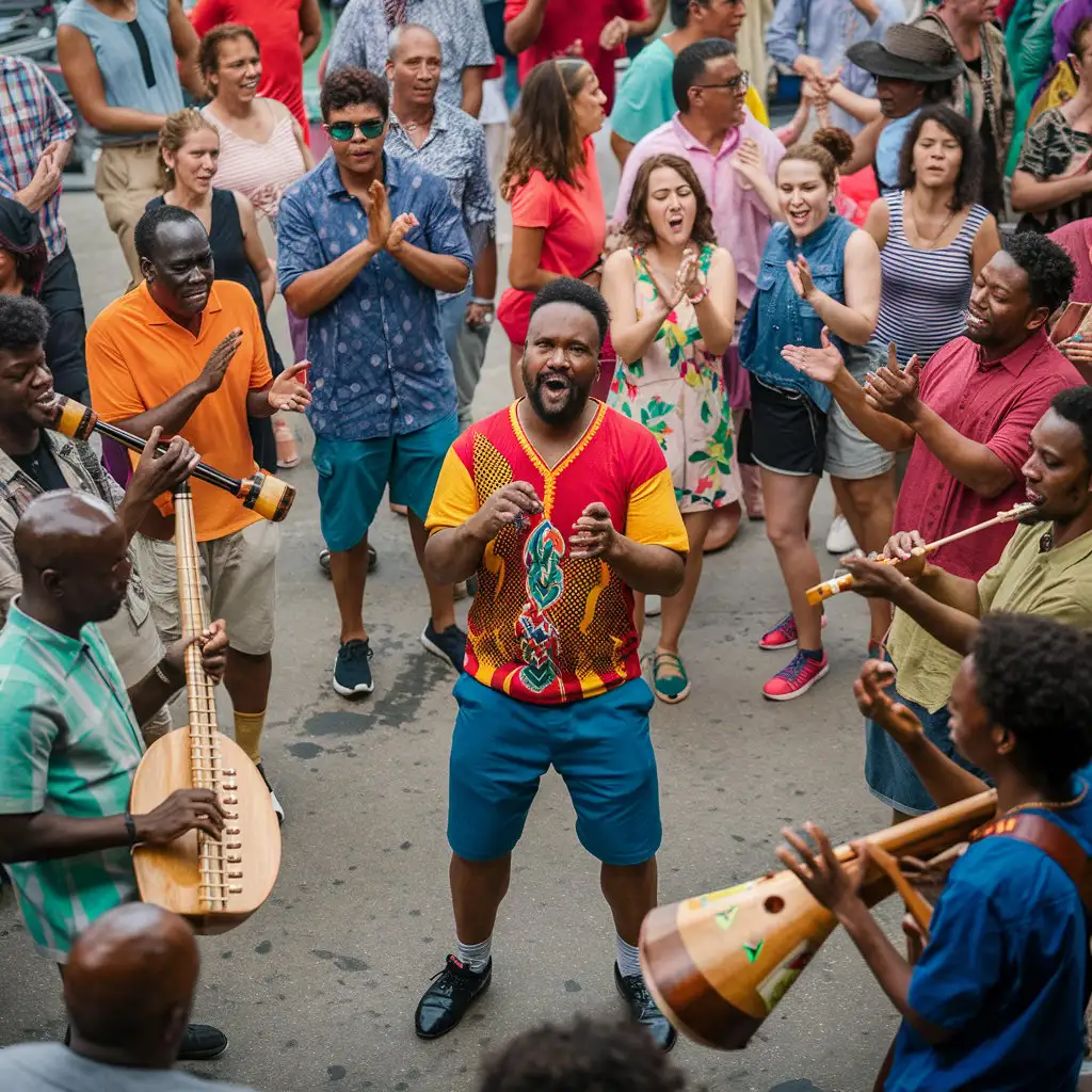 Vibrant Haitian Song Performance by Debloke