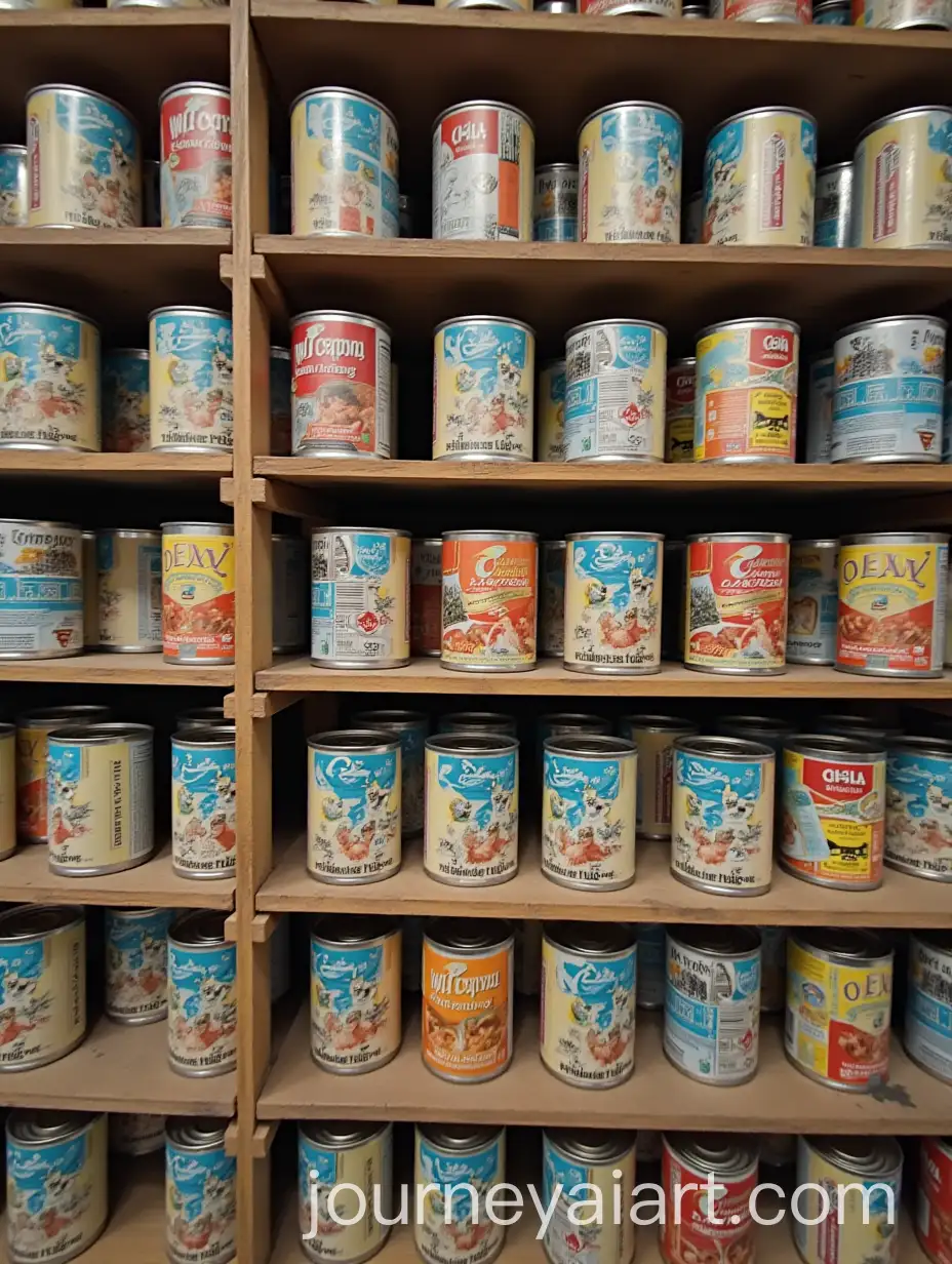 Stacks-of-Unpainted-Cans-in-Vertical-Arrangement