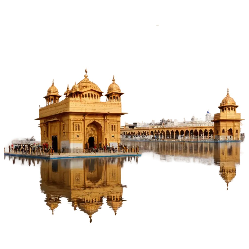 Harimandir-Sahib-PNG-Image-A-Sacred-and-HighResolution-Digital-Representation