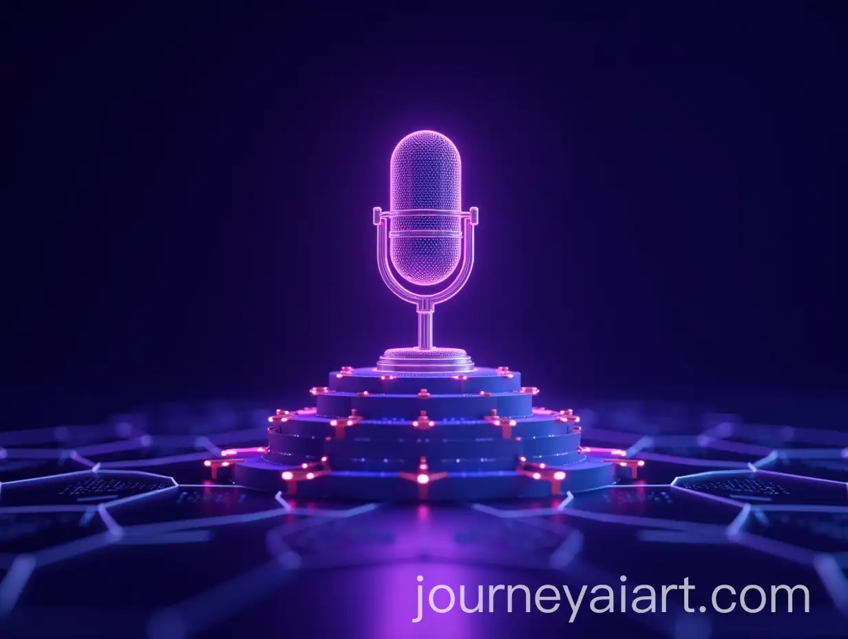 Digital-Microphone-Symbol-Representing-Technology-and-Artificial-Intelligence