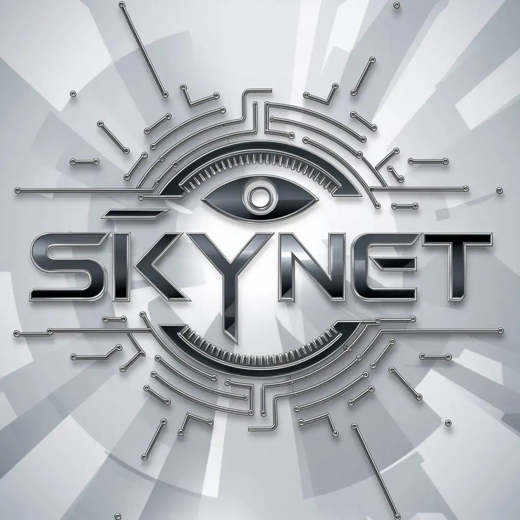 LOGO-Design-for-SKYNET-Futuristic-Technology-Symbol-with-Clear-Background