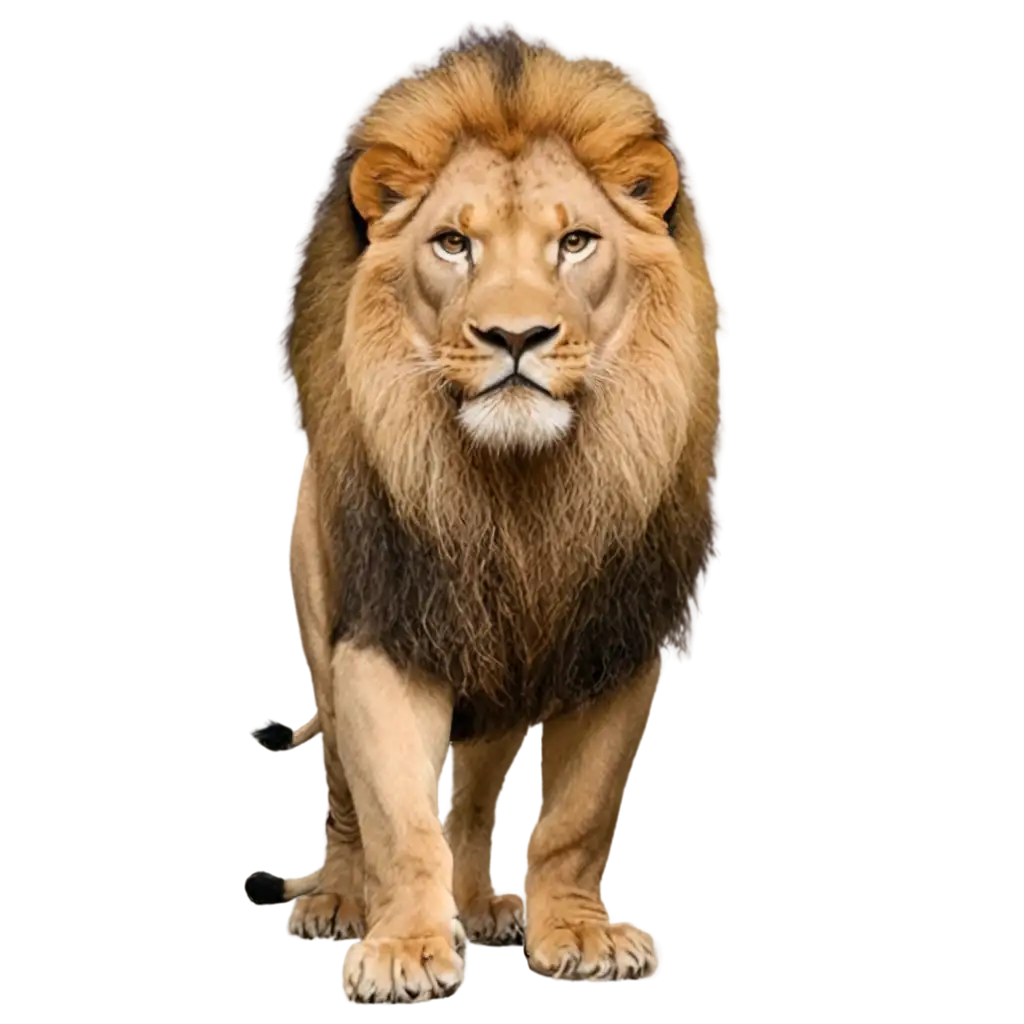 Rowar-Lion-PNG-Image-Majestic-Roaring-Lion-Illustration