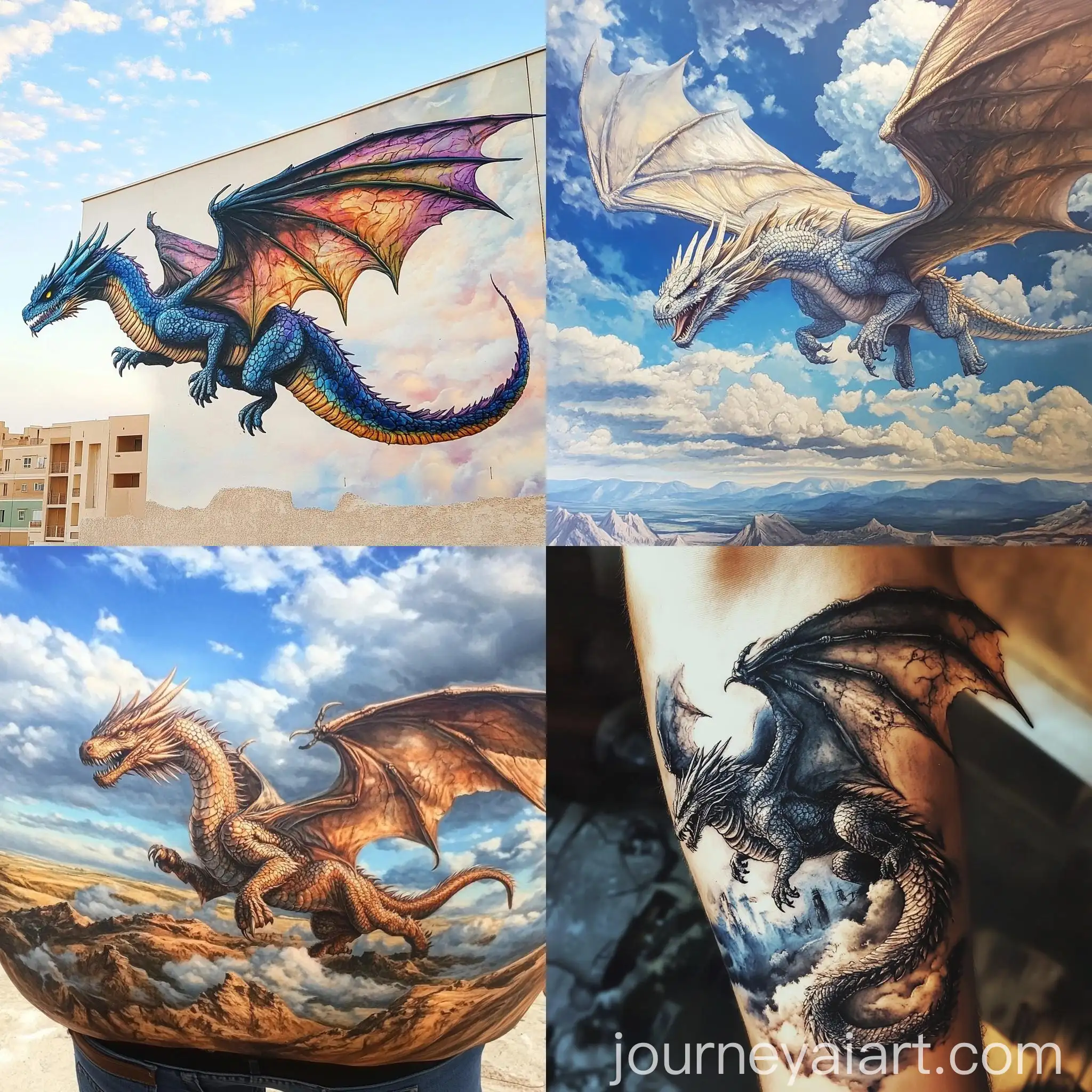 Realistic-Dragon-Flying-in-Sulaymaniyah-Sky