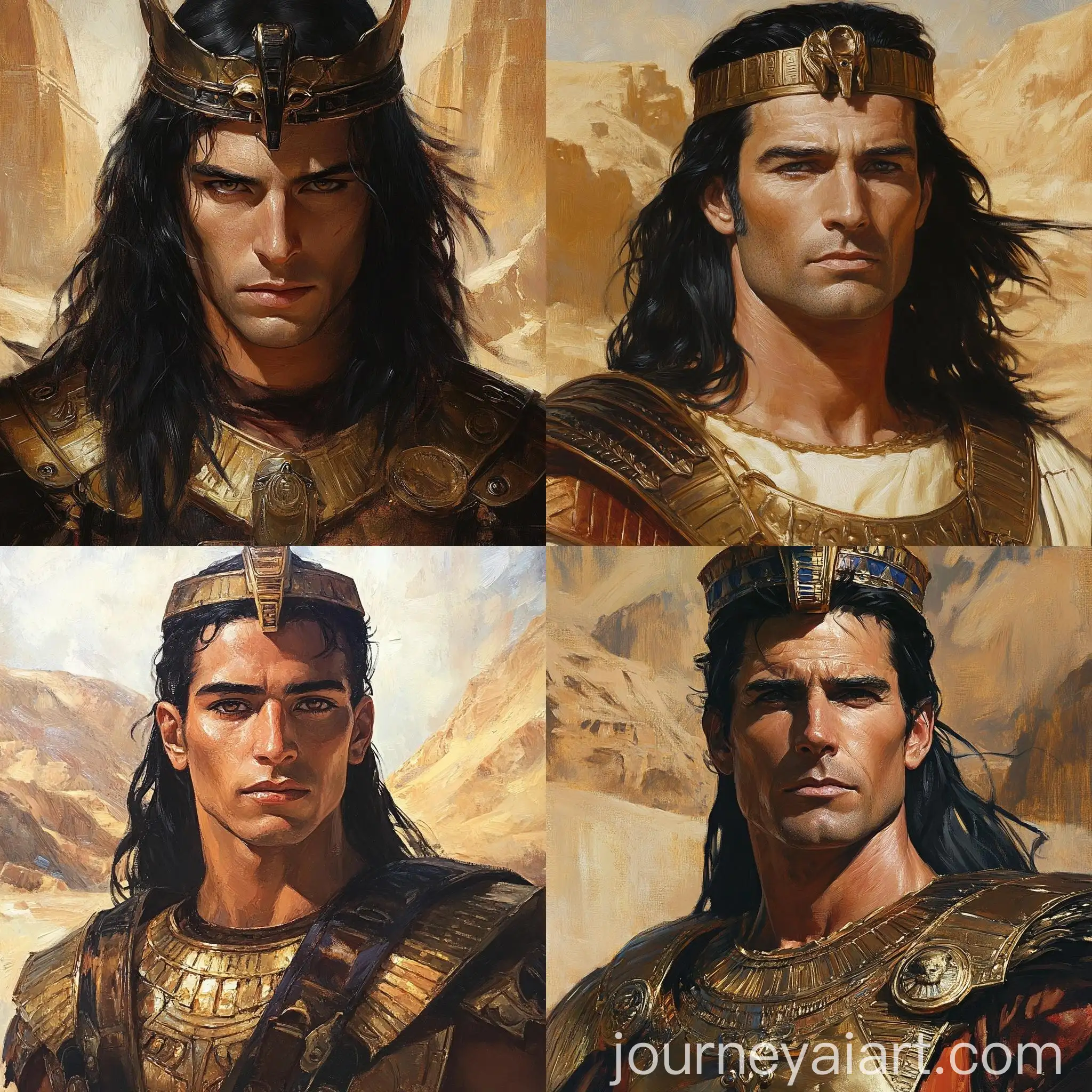 MiddleAged-Egyptian-God-in-Fantasy-Realism-Portrait