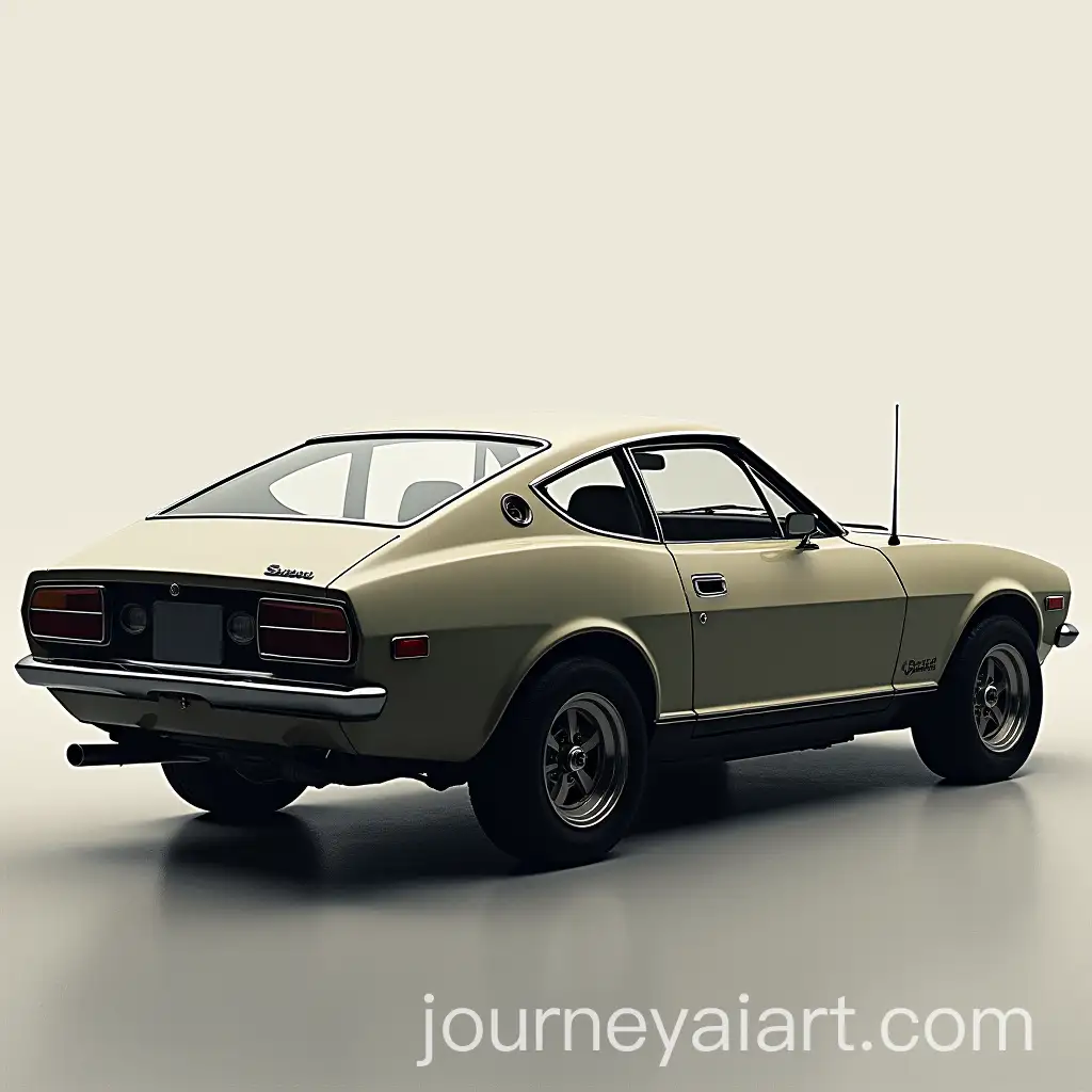 Subaru-and-Toyota-Celica-1974-Fastback-Coupes-Rear-View-Side-Silhouettes