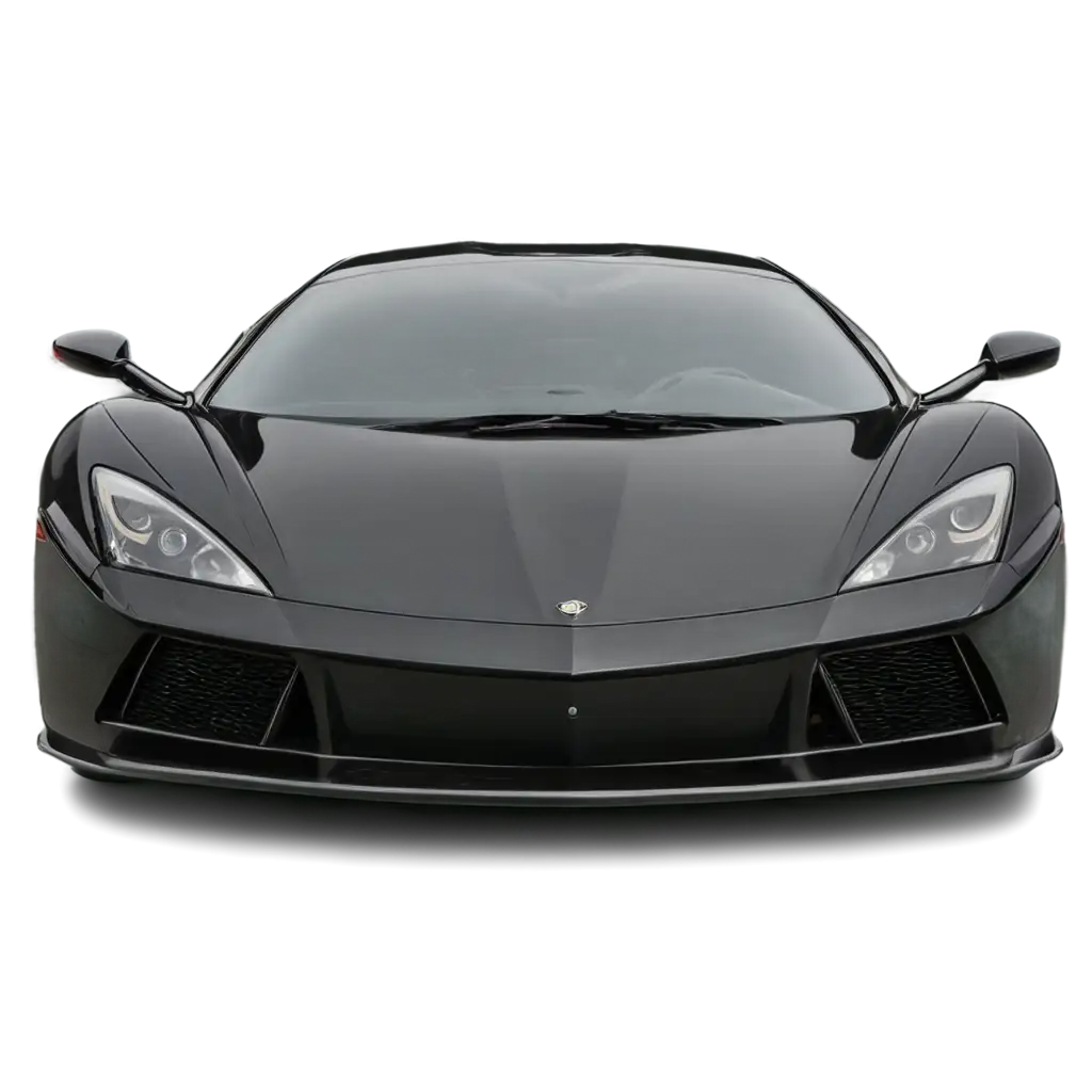 SUPERCAR-TOO-BLACK-HEAD-ON-PNG-Image-Enhanced-Clarity-and-Detail