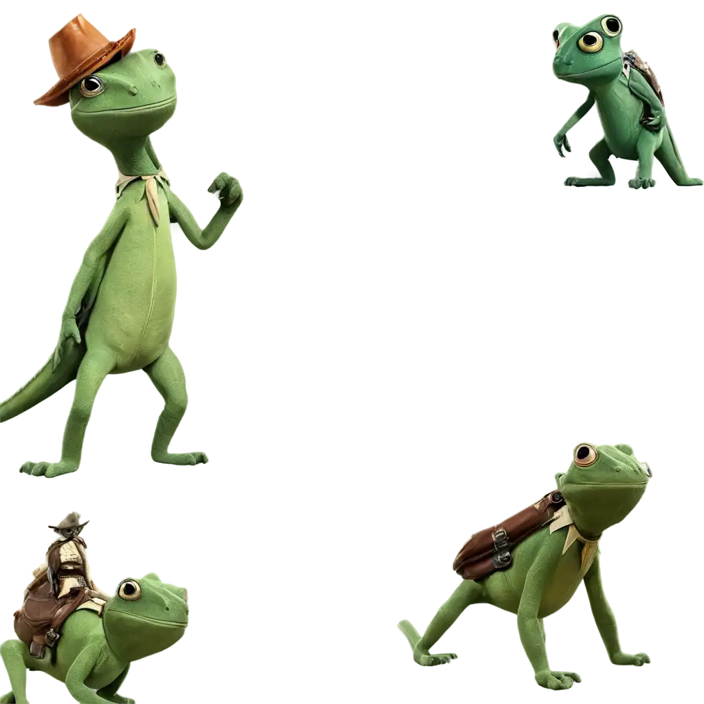 Rango-the-Chameleon-Sheriff-with-Superheroine-PNG-Image-Unique-Artwork-for-Digital-Creations