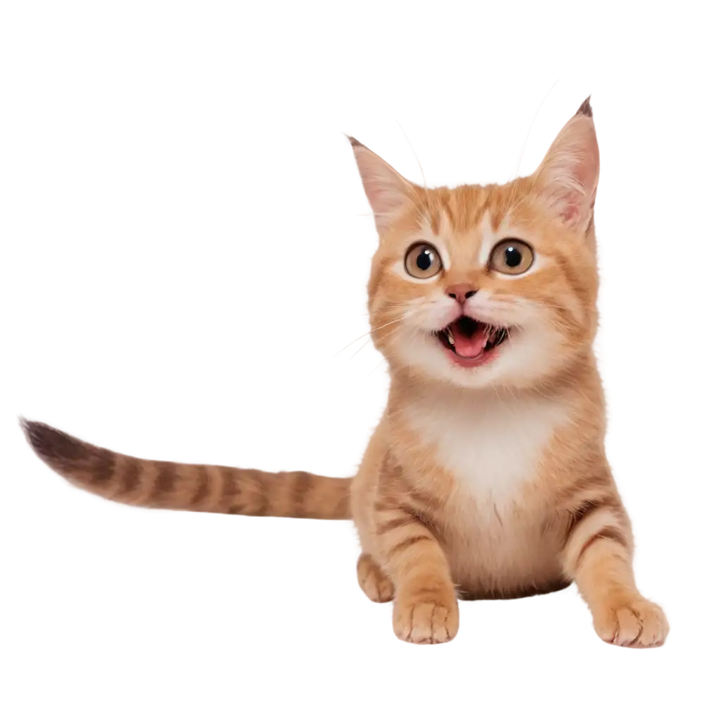 Happy-Cute-Cat-PNG-Image-Adorable-Feline-Illustration-for-Digital-Content