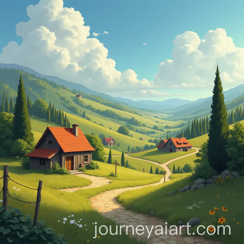 Charming-Small-Village-Surrounded-by-Nature
