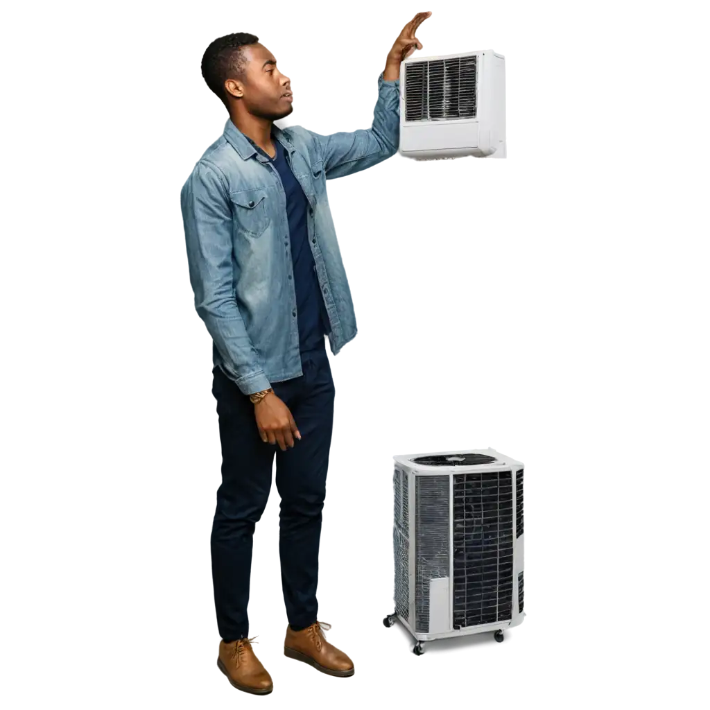 HighQuality-PNG-Image-of-a-Black-African-Man-Maintaining-an-Air-Conditioning-System