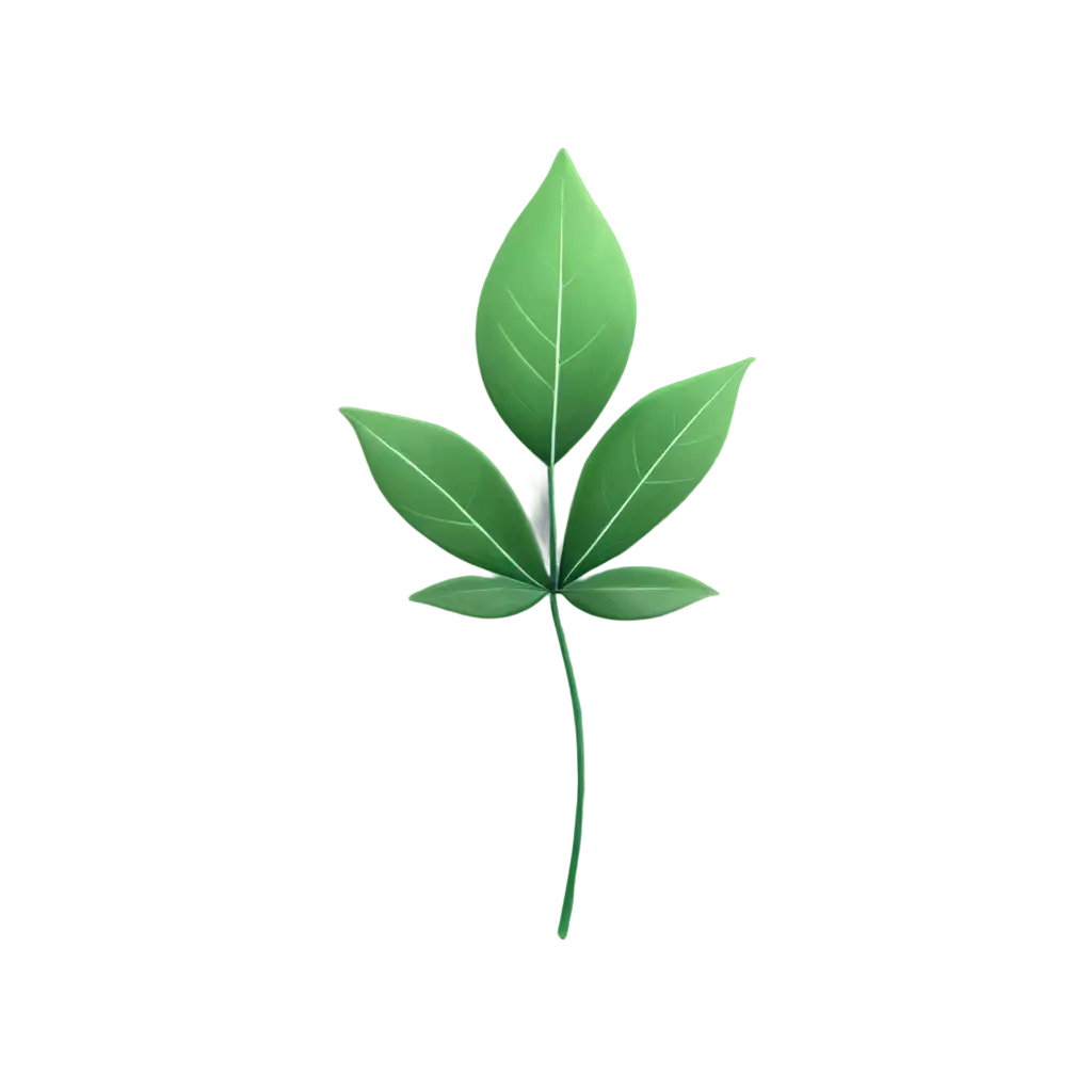 3D-New-Leaf-PNG-Image-HighQuality-Transparent-Leaf-Artwork-for-Diverse-Uses