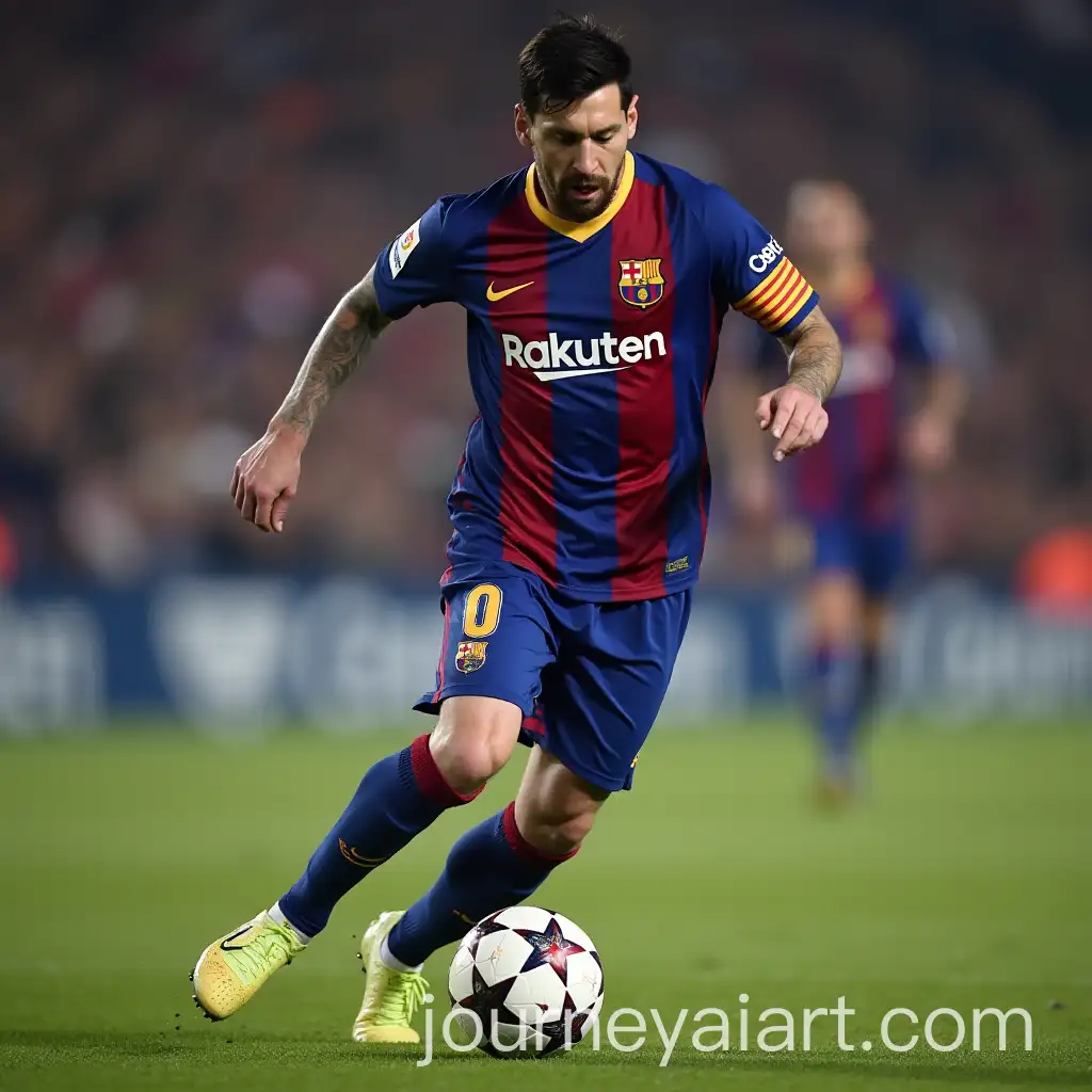 Lionel-Messi-Playing-Baseball-in-a-JeterInspired-Pose