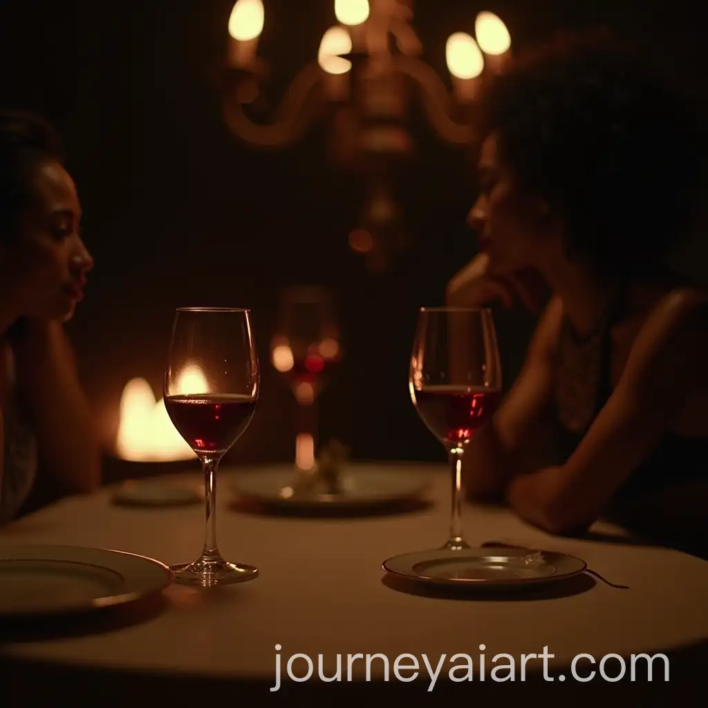 Romantic-Date-Night-with-Wine-Glasses-and-a-Beautiful-Black-Woman