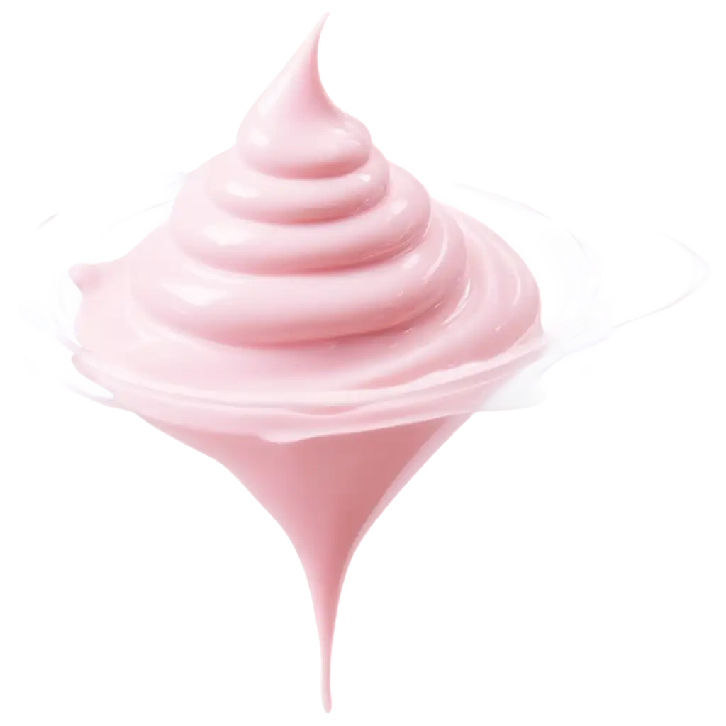 Pink-Cream-or-Yogurt-Splash-PNG-on-Transparent-Background-for-Creative-Use