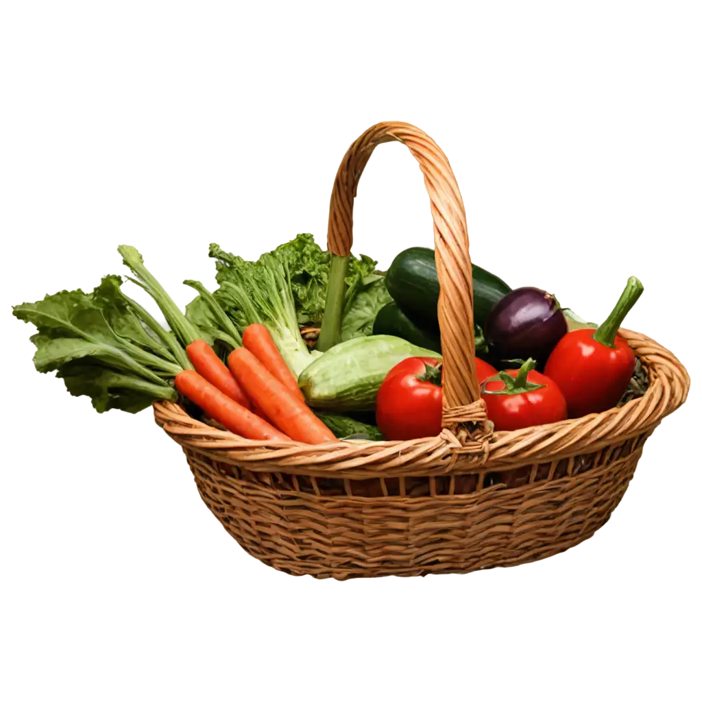 HighQuality-PNG-Image-of-Vegetables-in-Basket-for-Versatile-Use