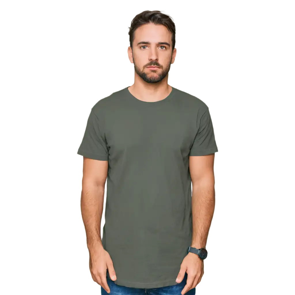 HighQuality-PNG-Image-of-a-Plain-White-TShirt-Versatile-and-Clear-Visual-Representation