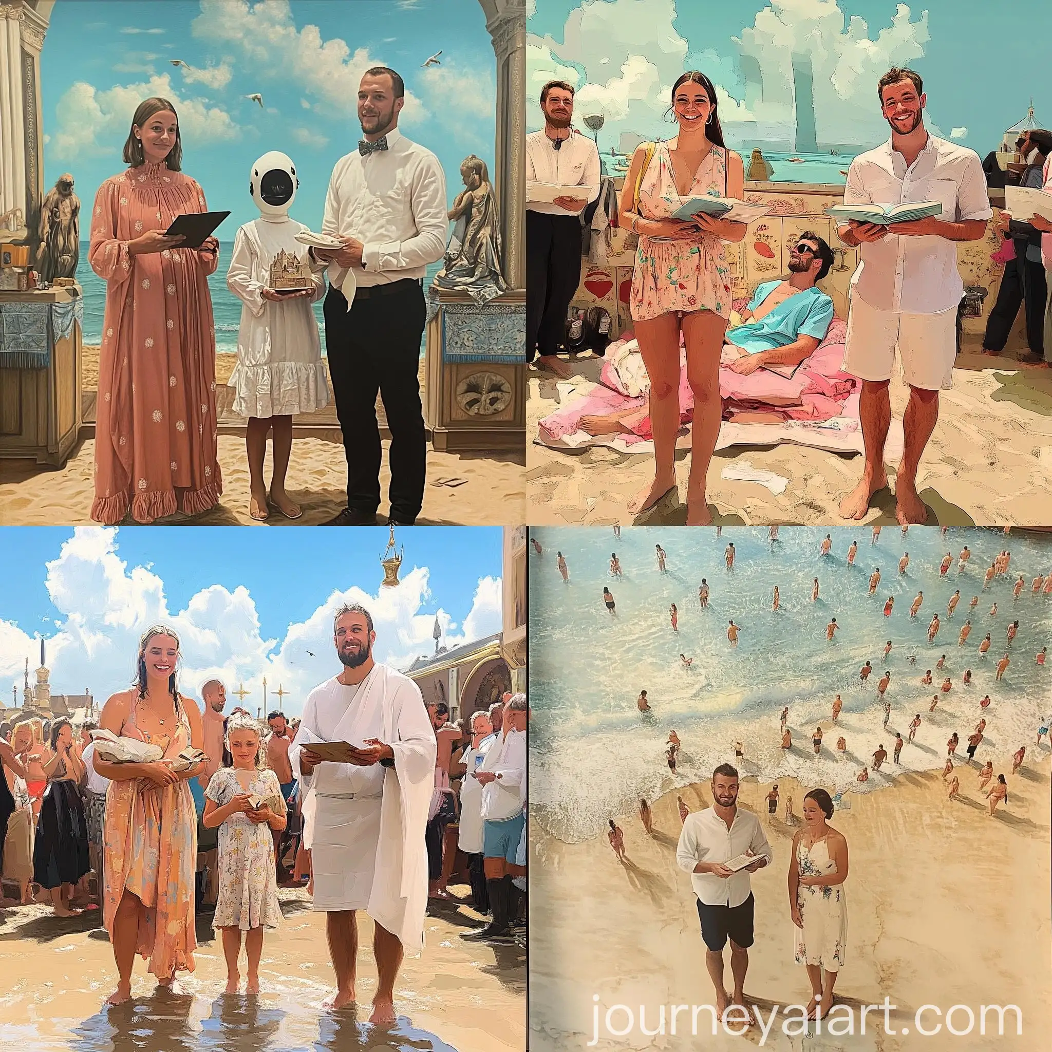 Children-Playing-on-a-Sunny-Beach