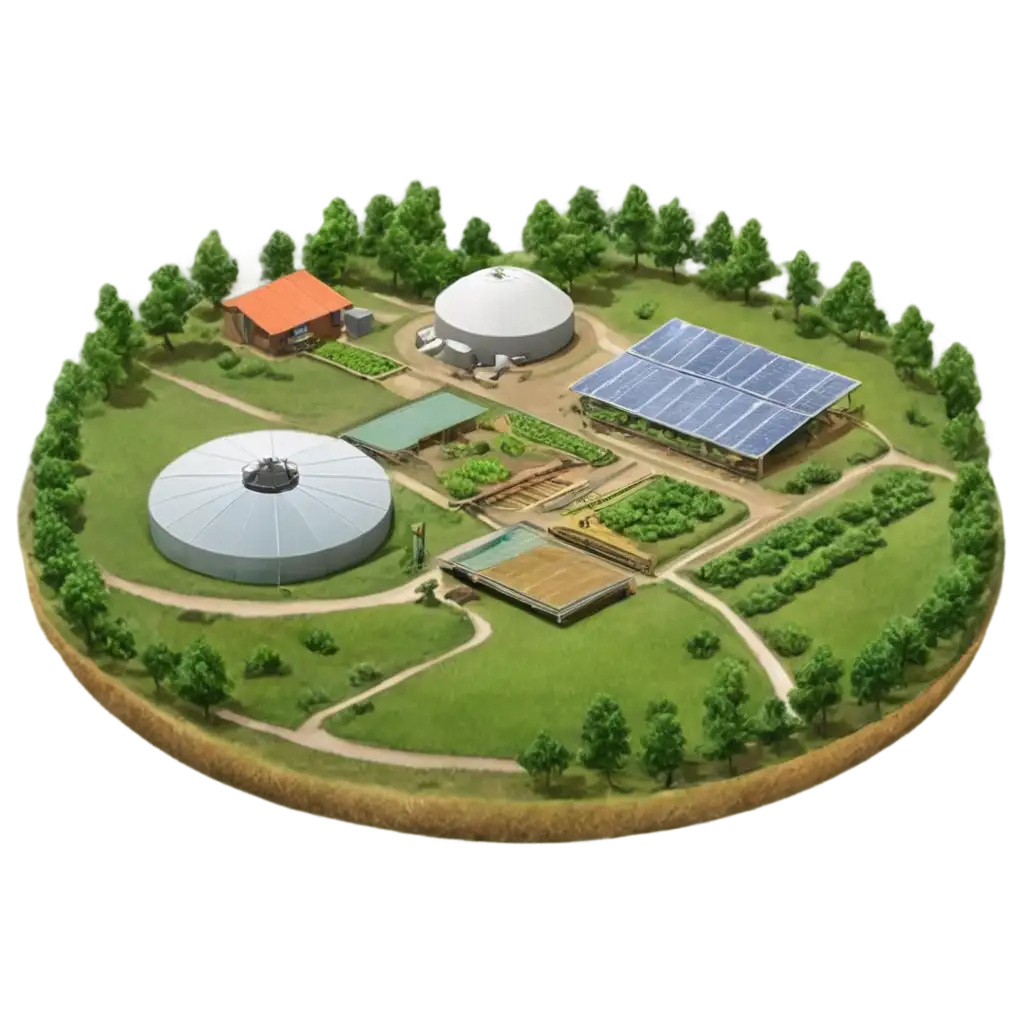 Integrated-Farming-System-PNG-Image-Agricultural-Innovation-with-Solar-Energy-Fish-Pond-and-Biogas