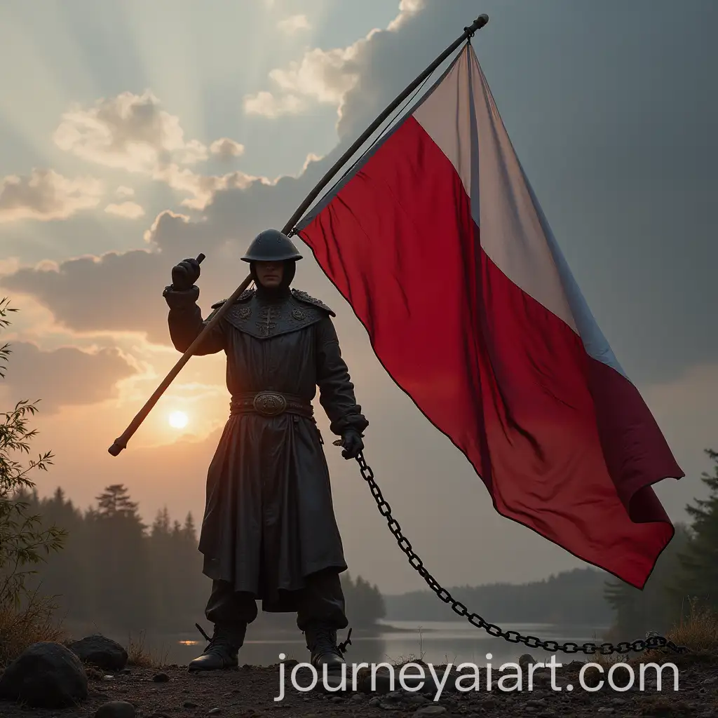 Latvian-Citizen-Breaking-Chains-While-Holding-the-Flag