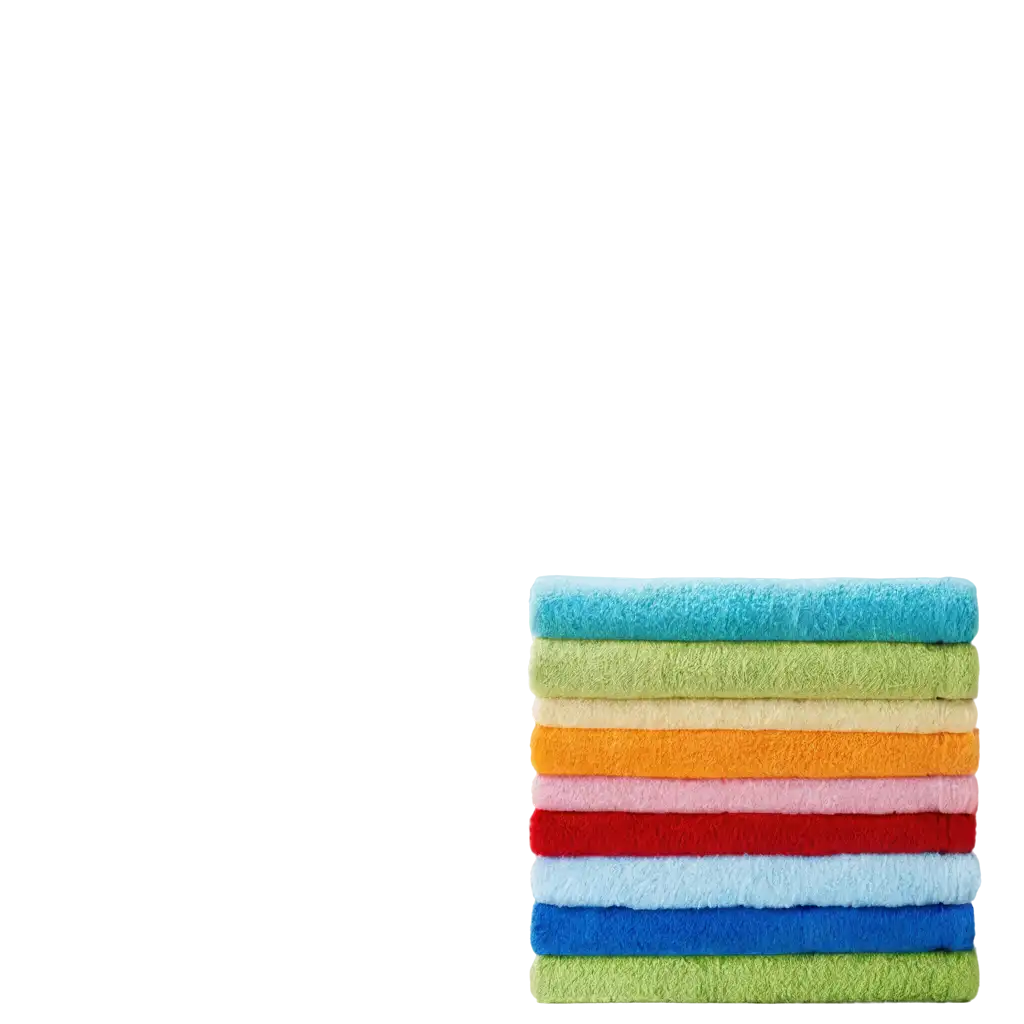 Colorful-Towels-PNG-Image-Vibrant-HighQuality-Visuals-for-Diverse-Applications