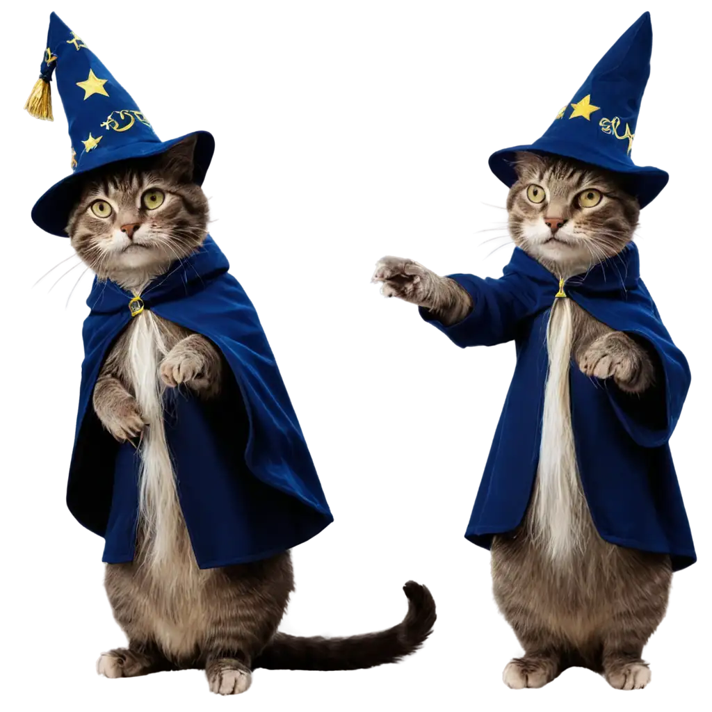 Adorable-Cat-Dressed-as-a-Wizard-in-Disney-Style-PNG-Image