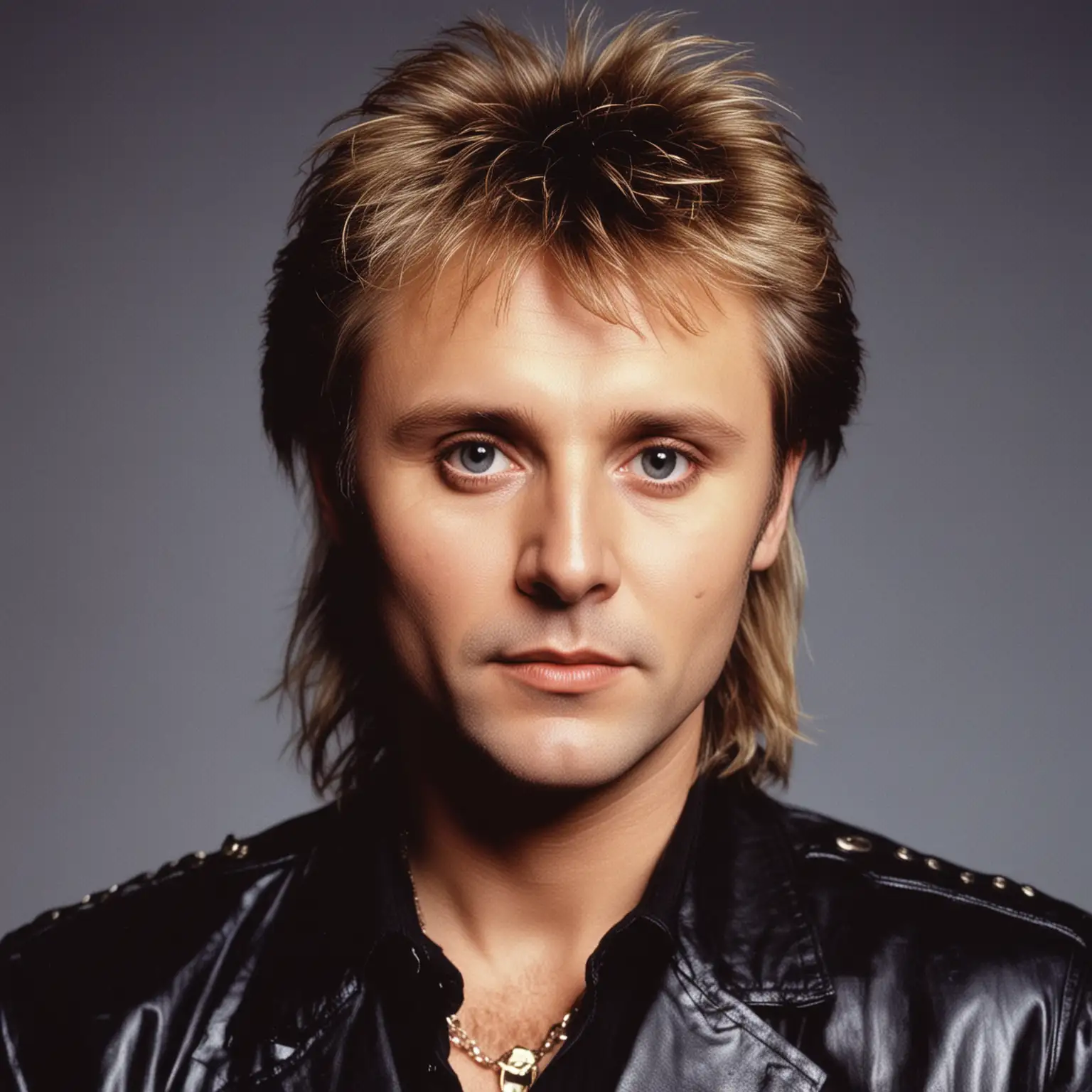 Roger Taylor 80s Portrait