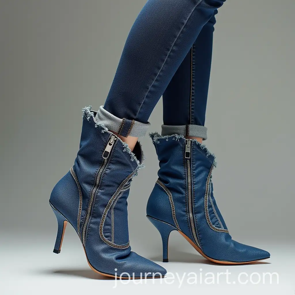 Stylish-Realistic-Shoes-Crafted-from-Denim