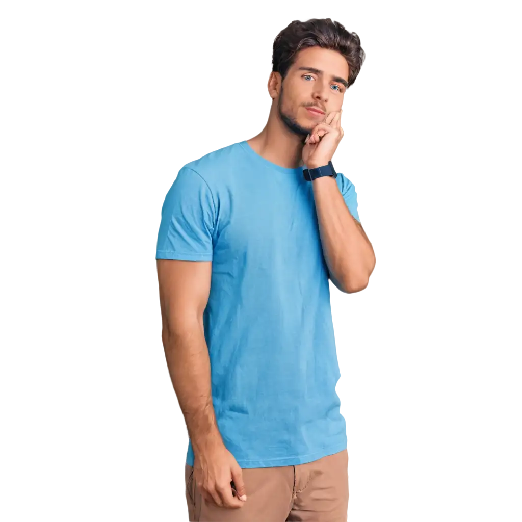 Blue-Color-TShirtPNG-Image-Usage-Scenarios-PNG-Image-High-Quality-and-Versatile-for-Various-Uses