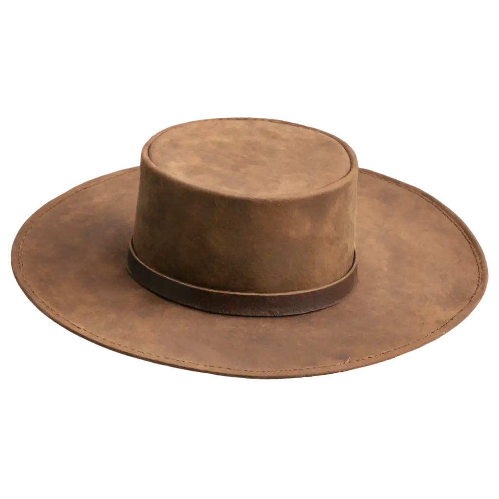 HighQuality-Leather-Hat-PNG-Image-for-Versatile-Usage