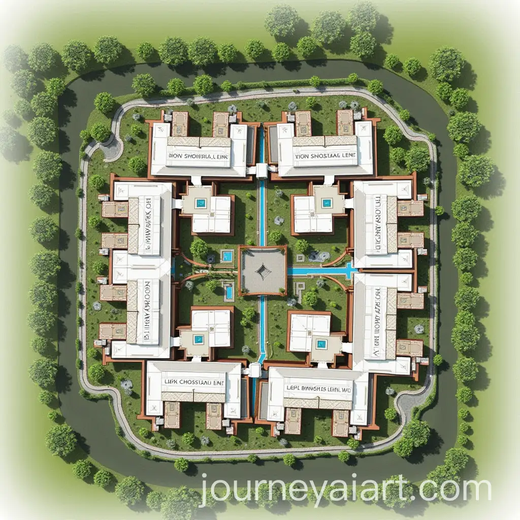 Top-View-Layout-of-Urban-Villa-Development-on-LShaped-Land