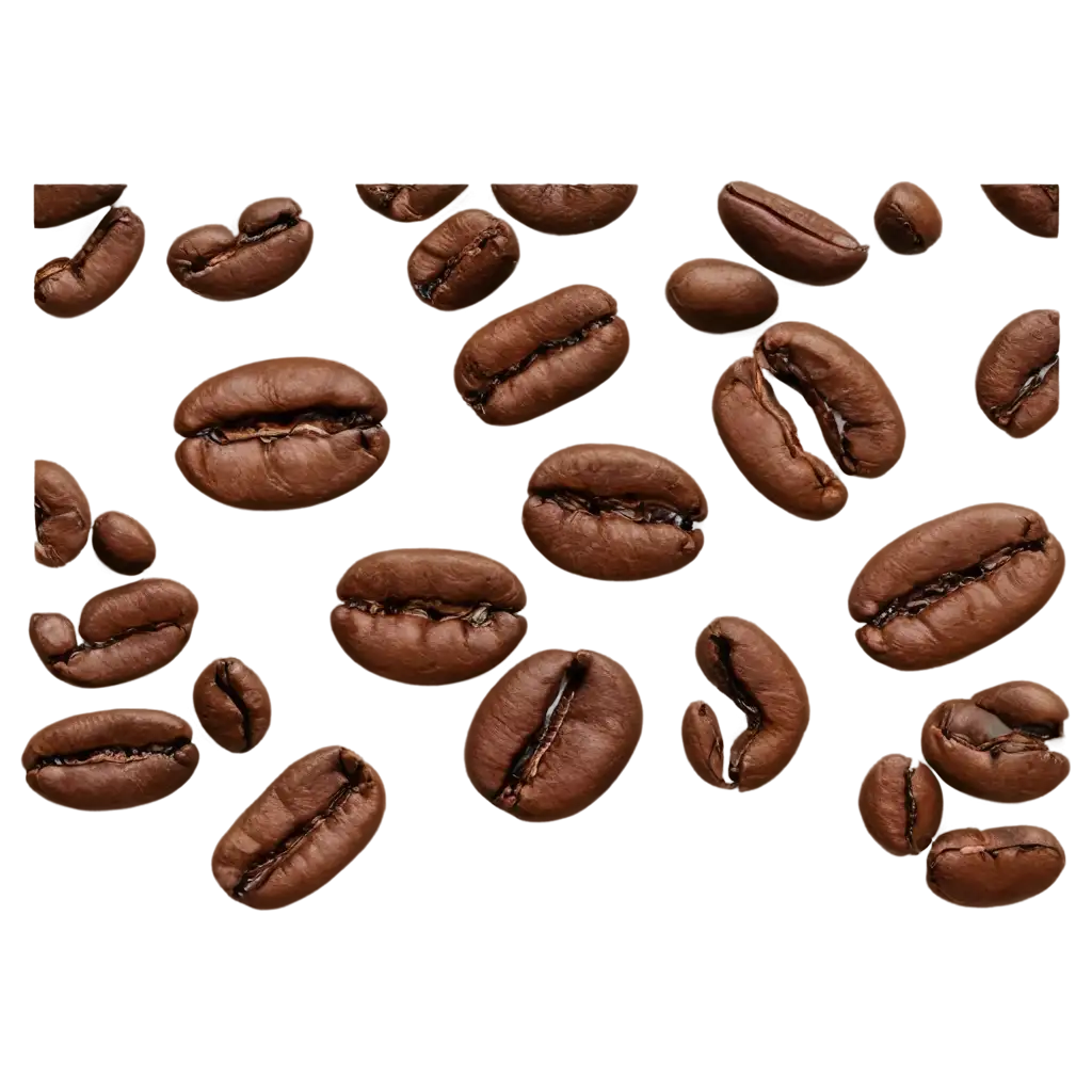 Coffee-Bean-Breaking-with-Smoke-Effect-HighQuality-PNG-Image-for-Creative-Projects