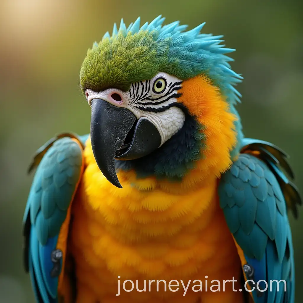 Birbal-with-His-Parrot-in-a-RoyalAI-Image-Prompt-Expansion-Setting