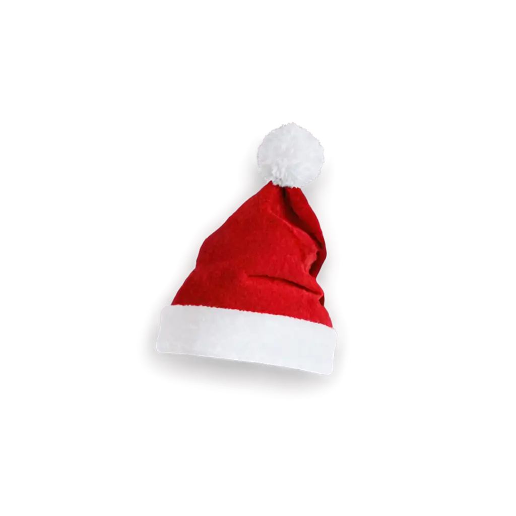 Santas-Cap-PNG-Image-Festive-Headwear-for-Holiday-Designs