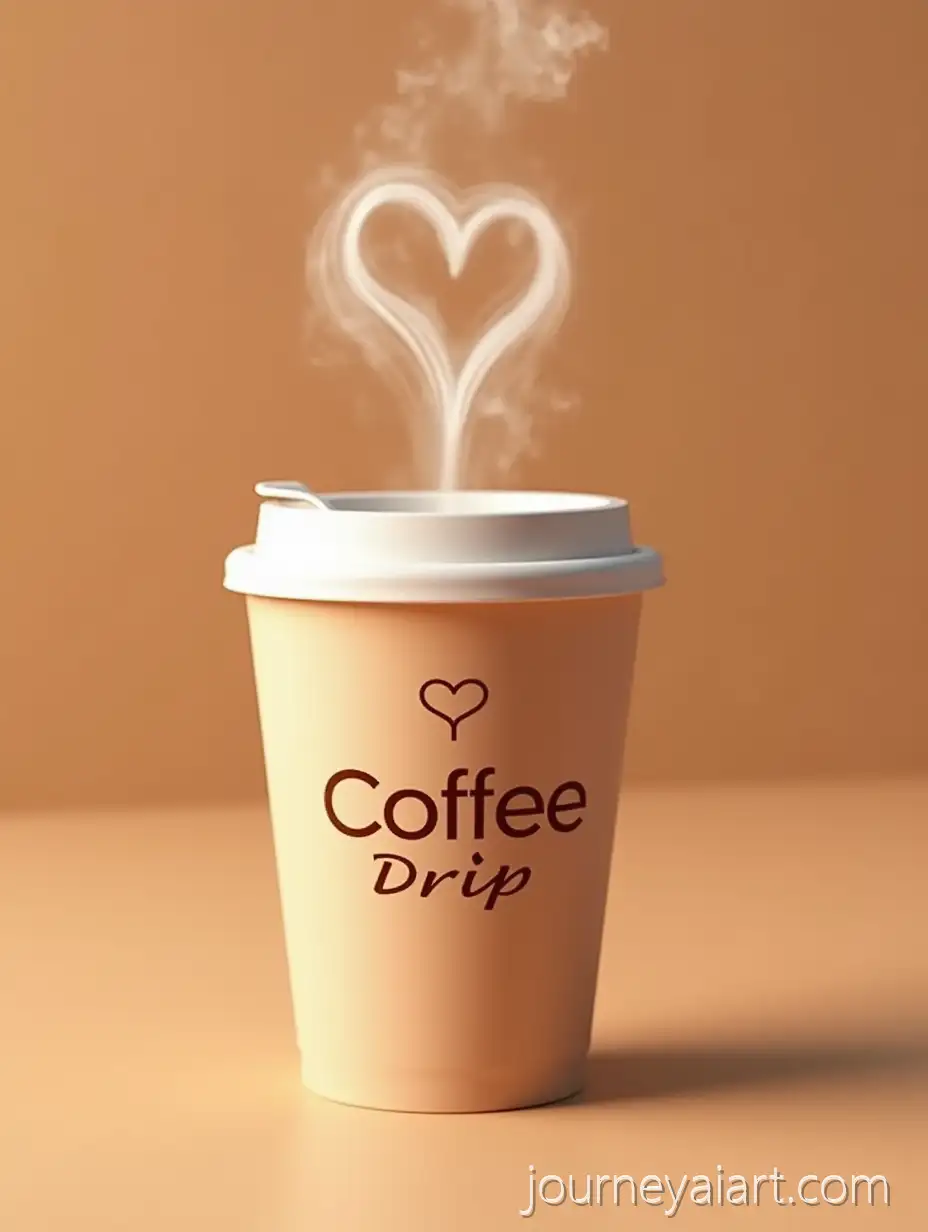 HeartShaped-Vapor-Rising-from-Mystic-Drip-Coffee-Takeaway-Cup