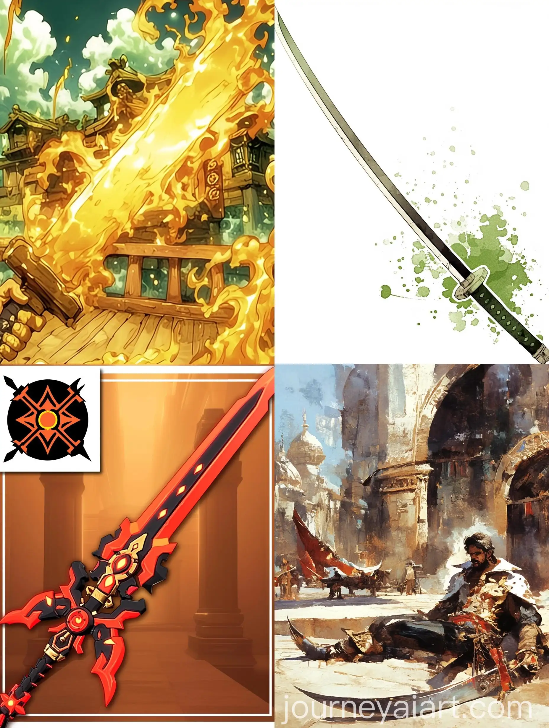 Stylized-Sword-from-Watercolor-Painted-Manga-One-Piece