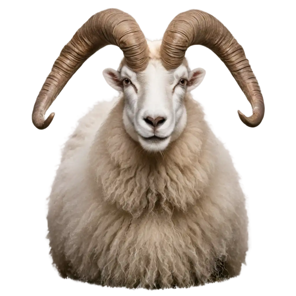 Stunning-PNG-Image-of-a-Majestic-Ram-with-Horns